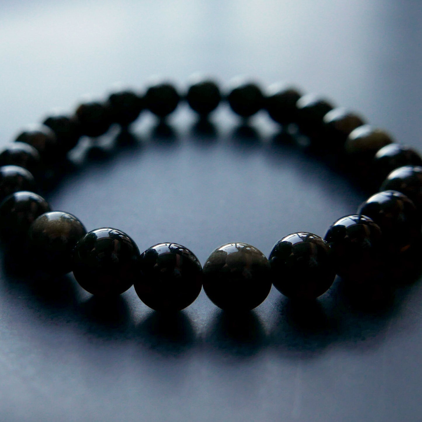 Golden Obsidian Bracelet (8-8.5mm) | Snow Heart Crystals