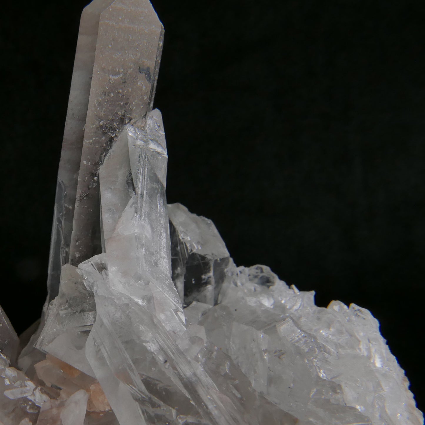 Phantom Quartz Cluster | Snow Heart Crystals - Online Crystal Shop Canada