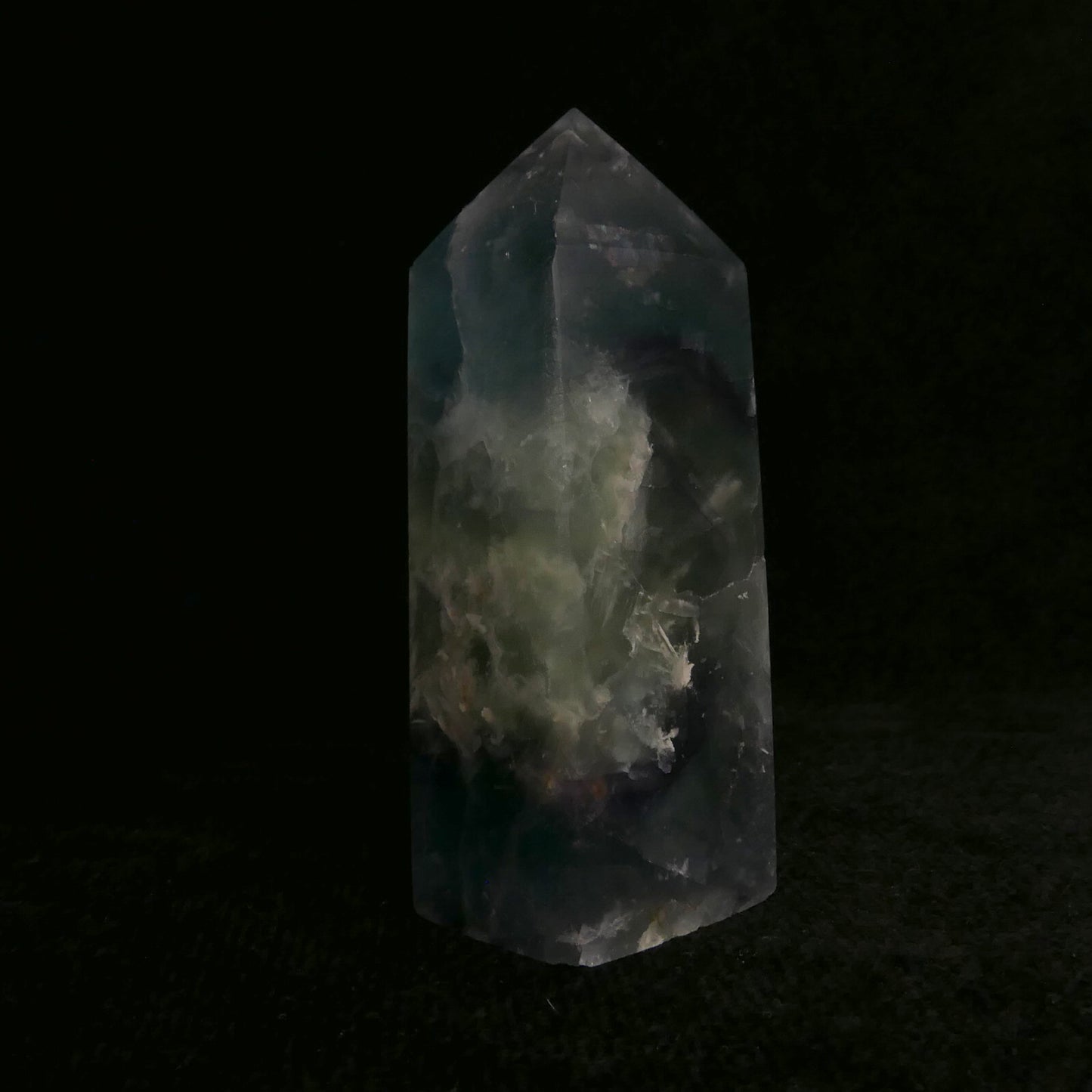 Feather Fluorite Tower | Snow Heart Crystals - Online Crystal Shop Canada