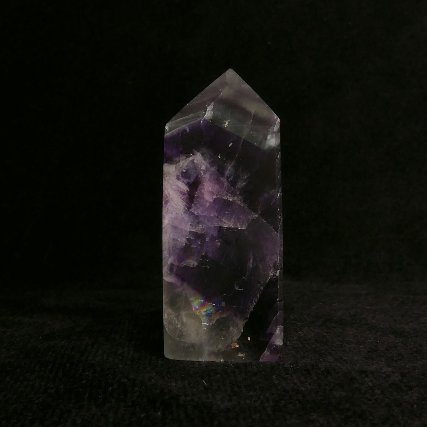 Feather Fluorite Tower | Snow Heart Crystals - Online Crystal Shop Canada
