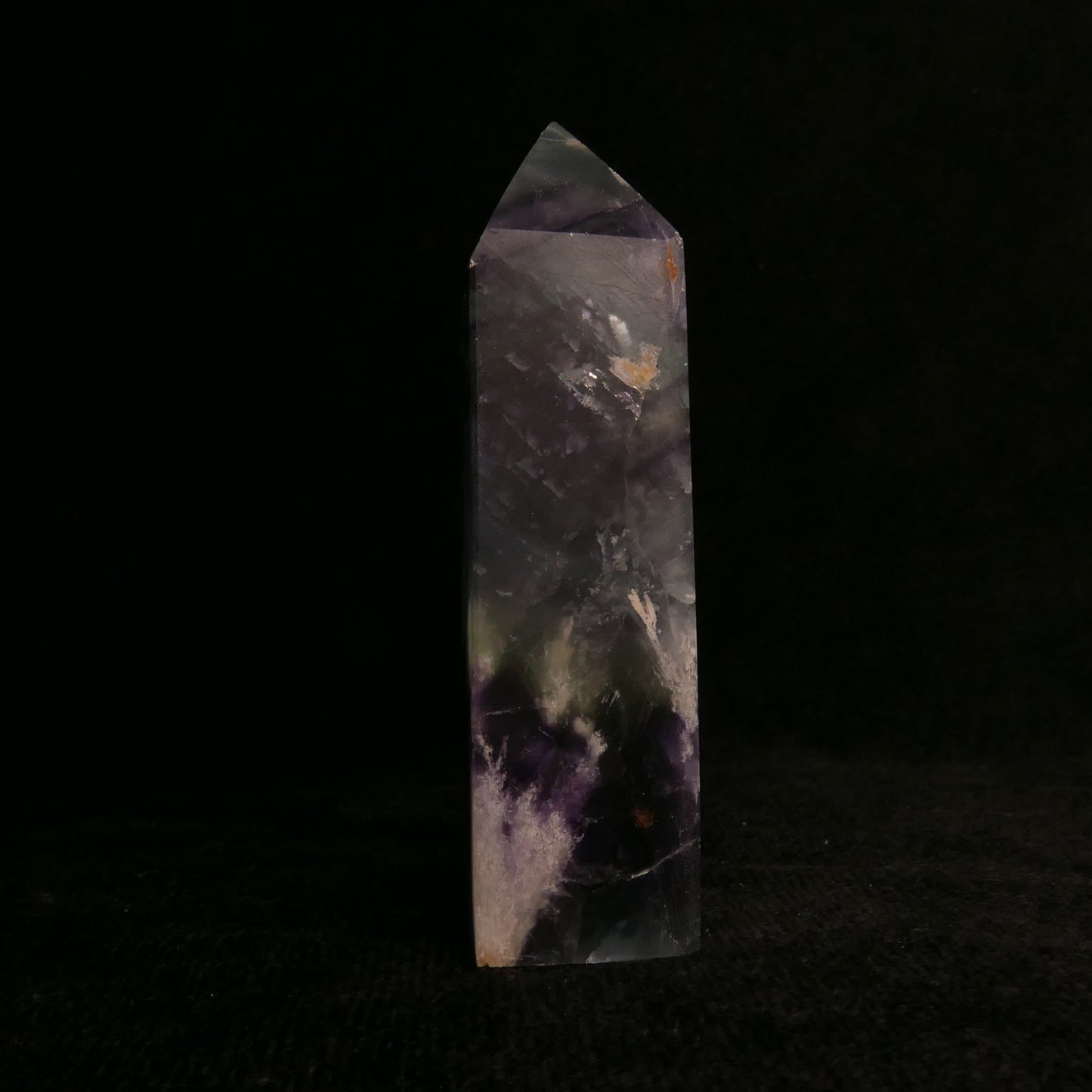 Feather Fluorite Tower | Snow Heart Crystals - Online Crystal Shop Canada