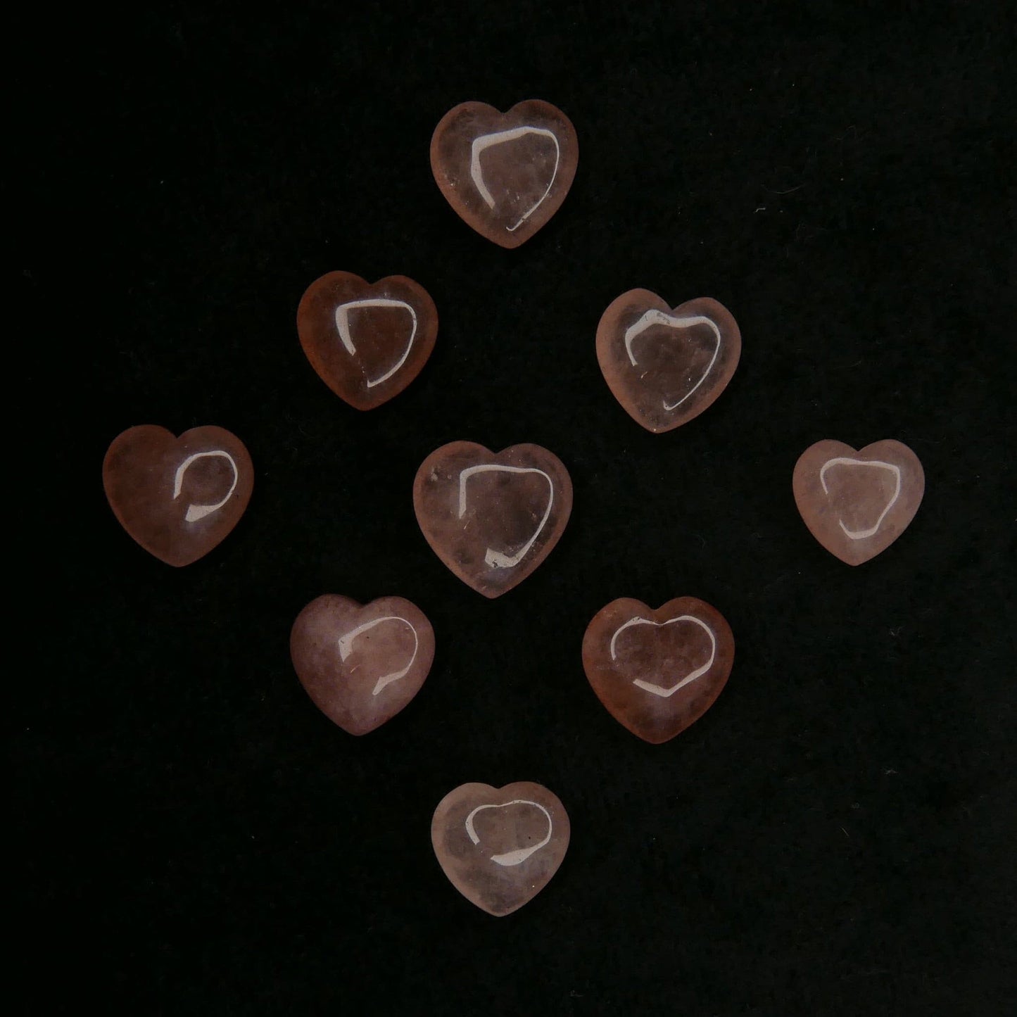 Strawberry Quartz Mini Heart