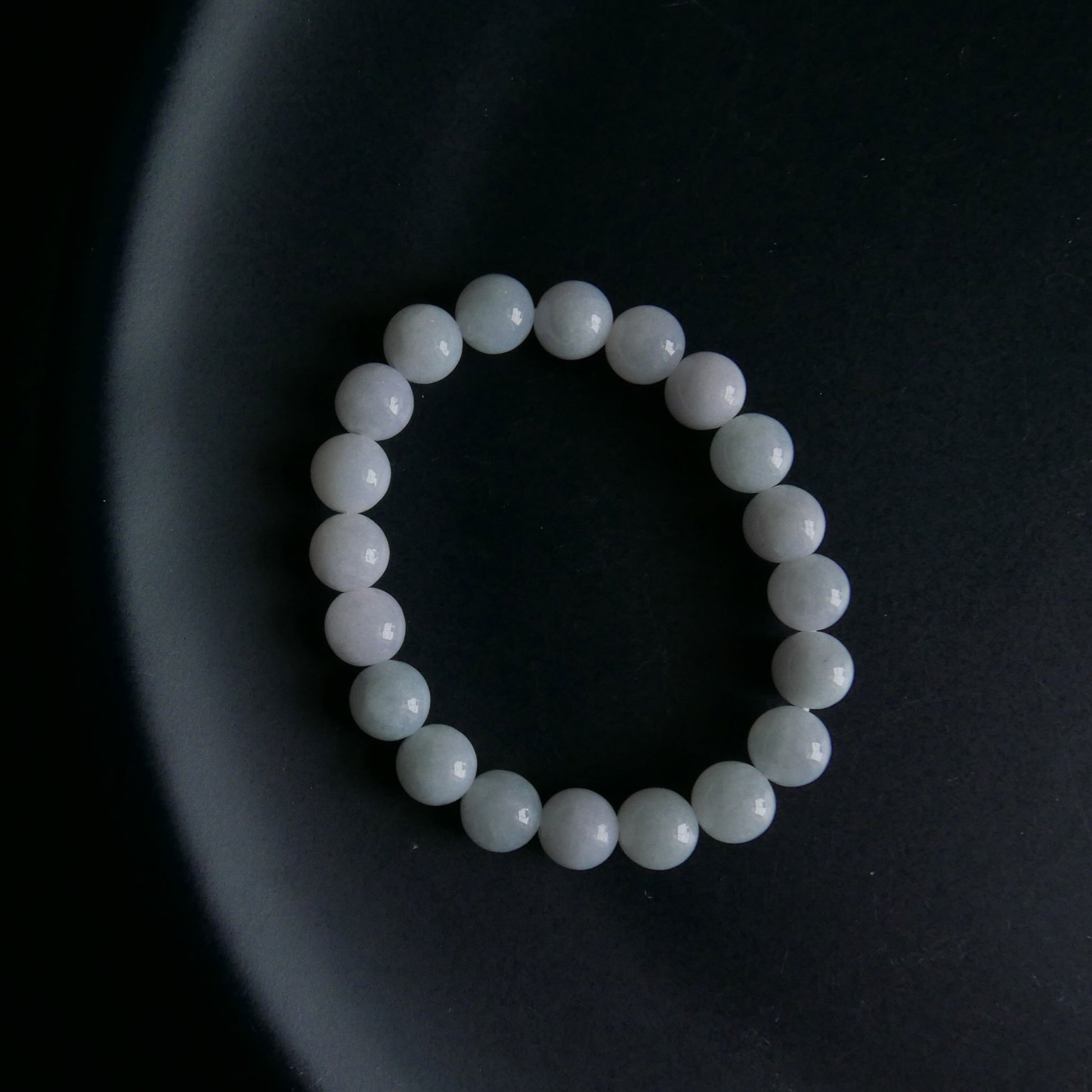 Lavender Jade Bracelet (8-8.5mm) | Snow Heart Crystals - Online Crystal Shop Canada 