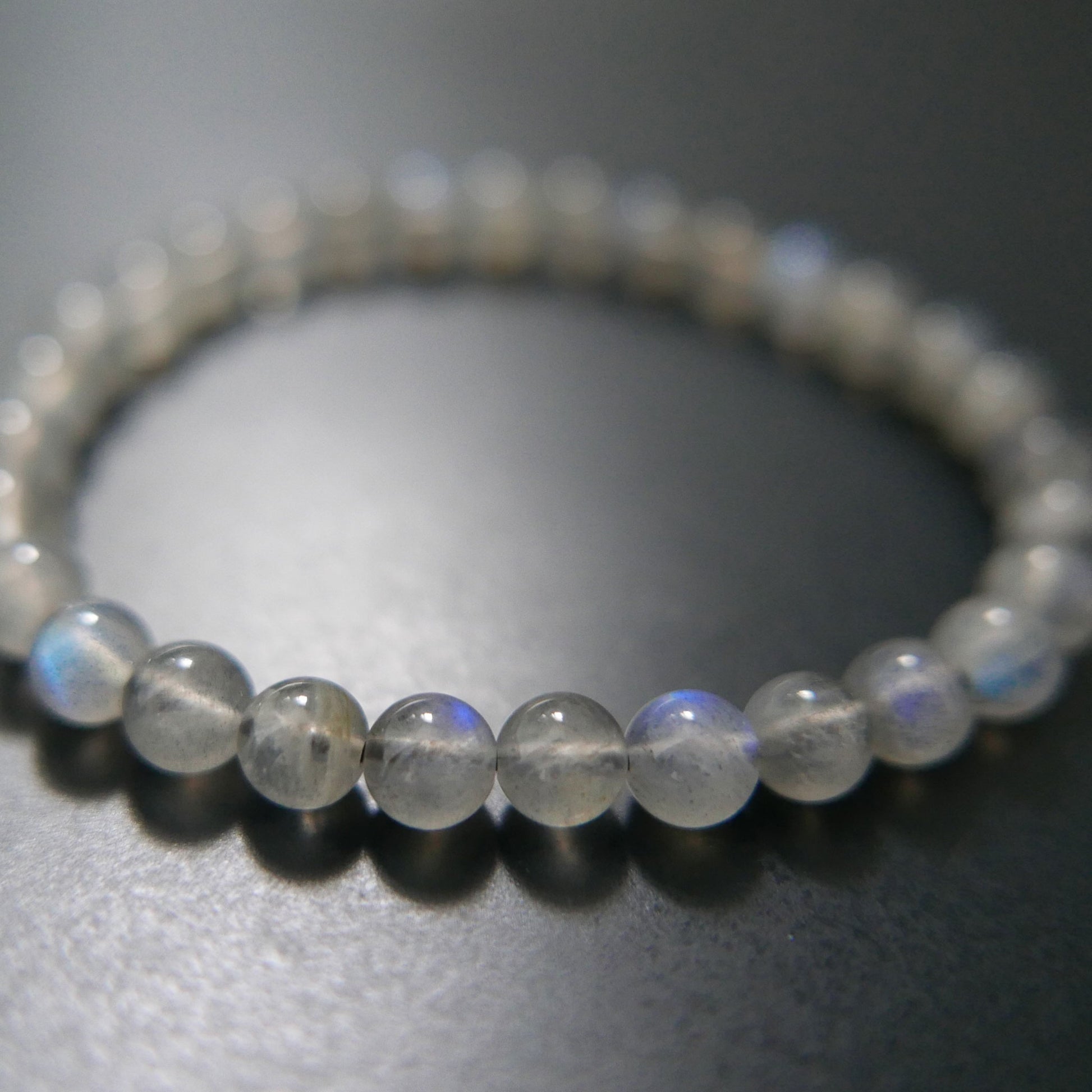 Labradorite Bracelet (6mm) | Snow Heart Crystals - Online Crystal Shop Canada