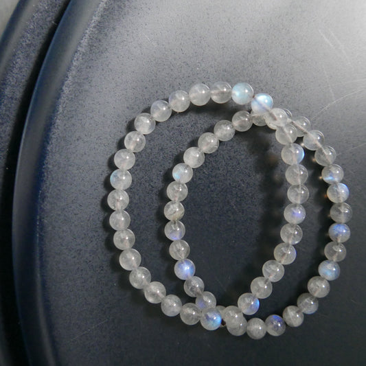 Labradorite Bracelet (6mm) | Snow Heart Crystals - Online Crystal Shop Canada