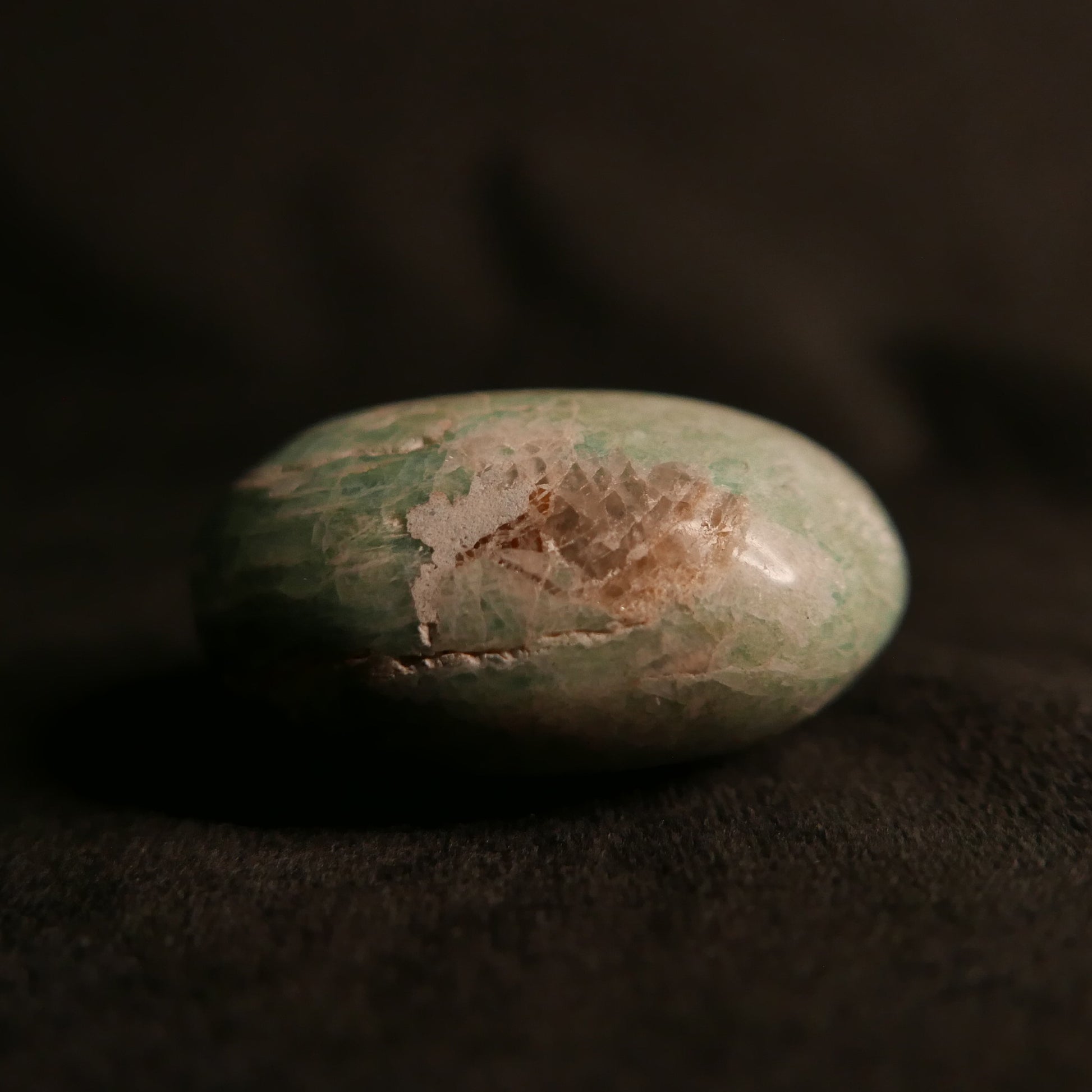 Amazonite Palm Stone | Snow Heart Crystals