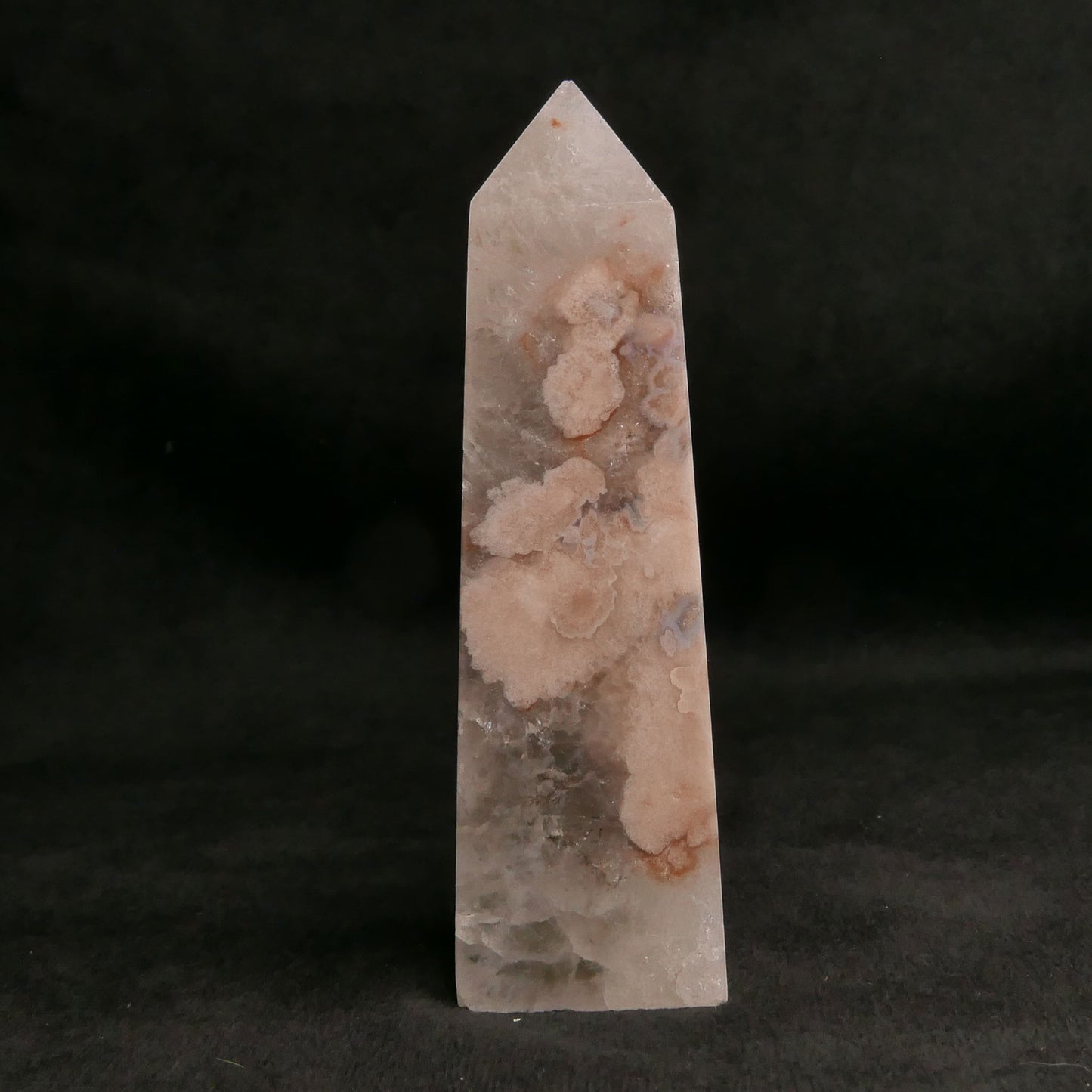 Flower Agate Tower | Snow Heart Crystals - Online Crystal Shop Canada 