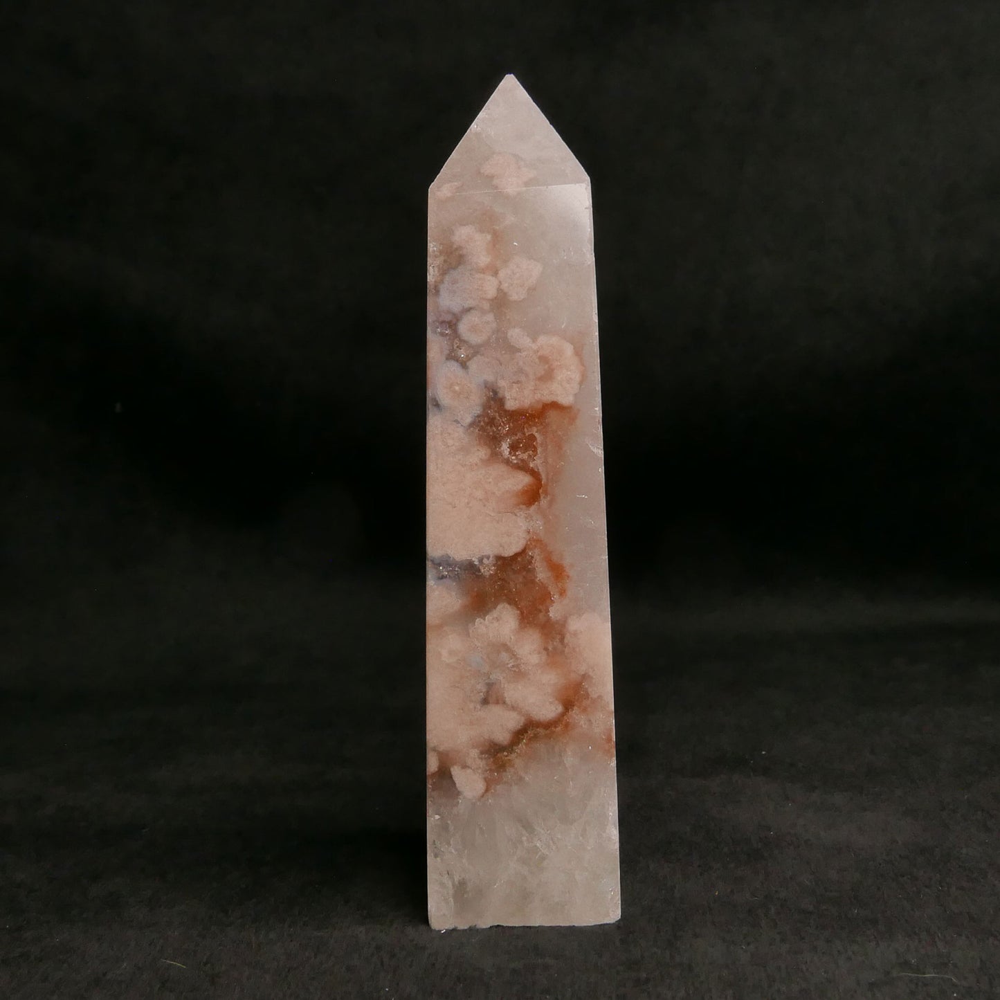 Flower Agate Tower | Snow Heart Crystals - Online Crystal Shop Canada 