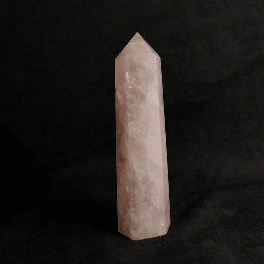 Rose Quartz Tower | Snow Heart Crystals