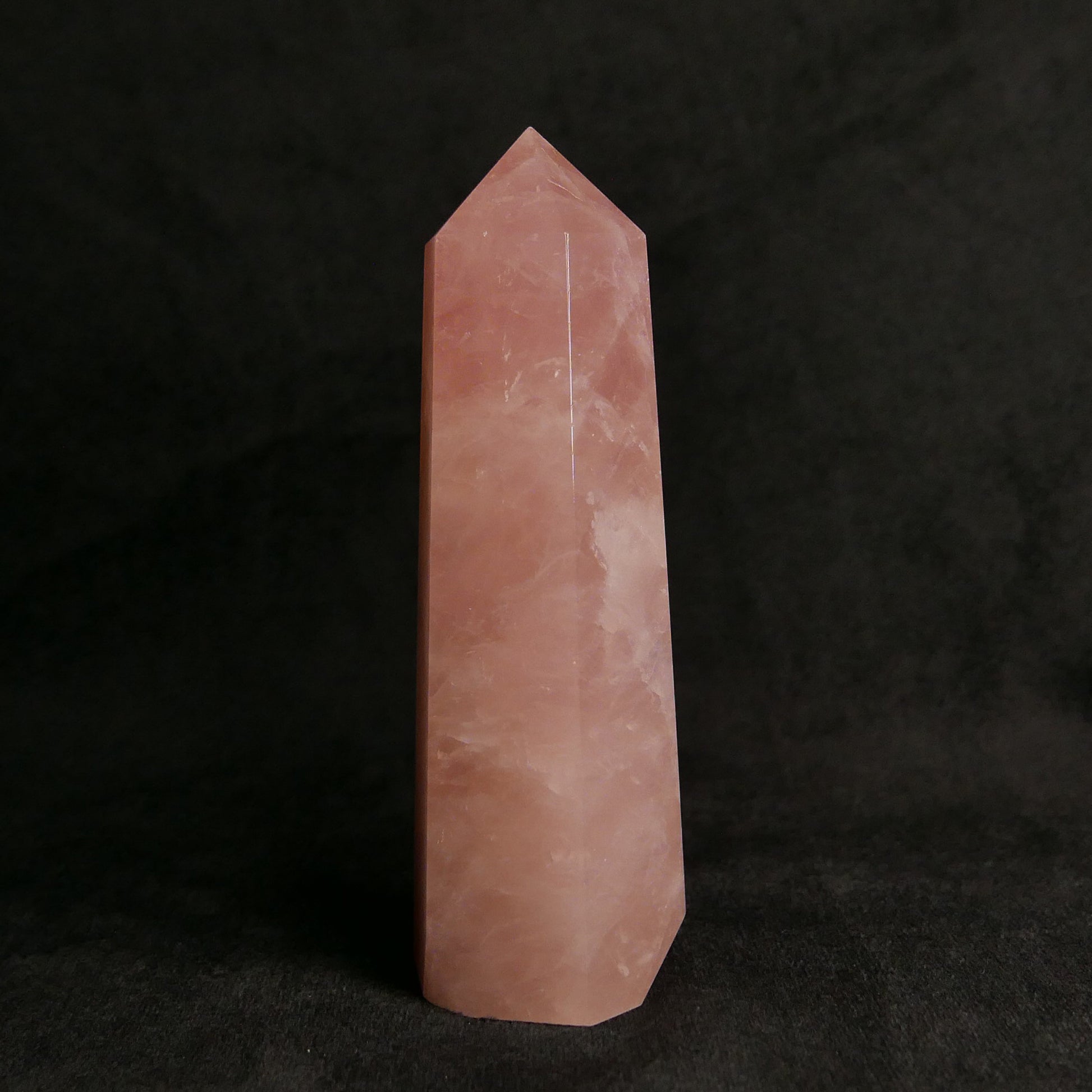 Rose Quartz Tower | Snow Heart Crystals