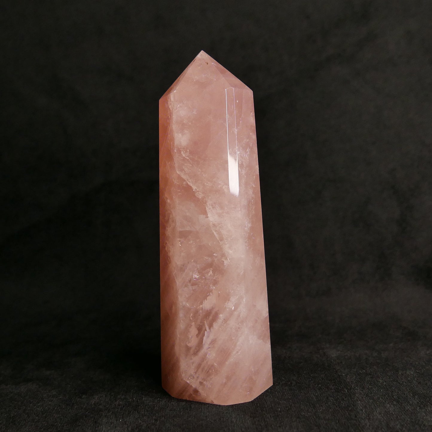 Rose Quartz Tower | Snow Heart Crystals