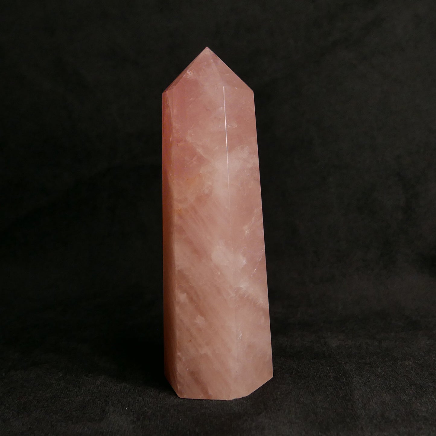 Rose Quartz Tower | Snow Heart Crystals