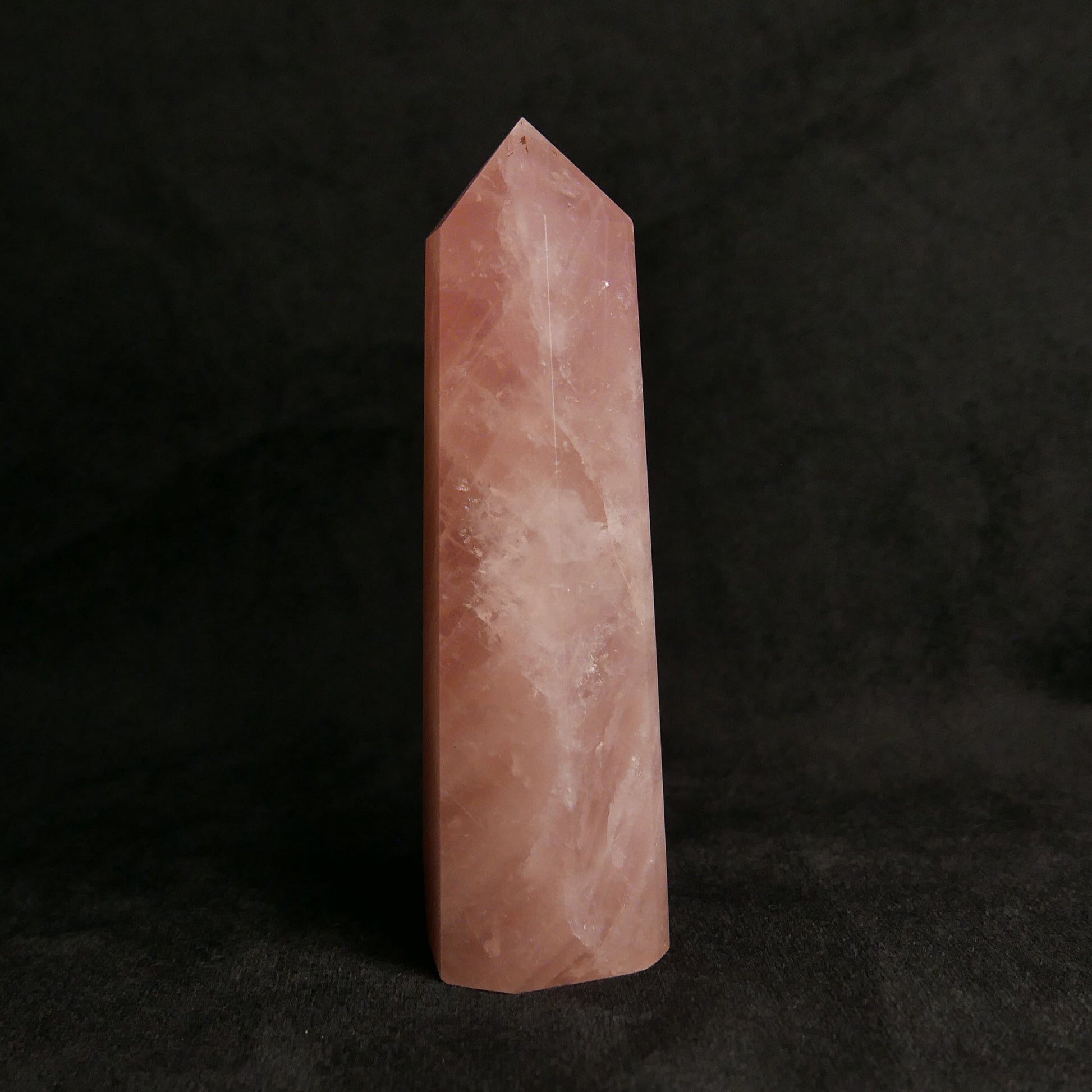 Rose Quartz Tower | Snow Heart Crystals