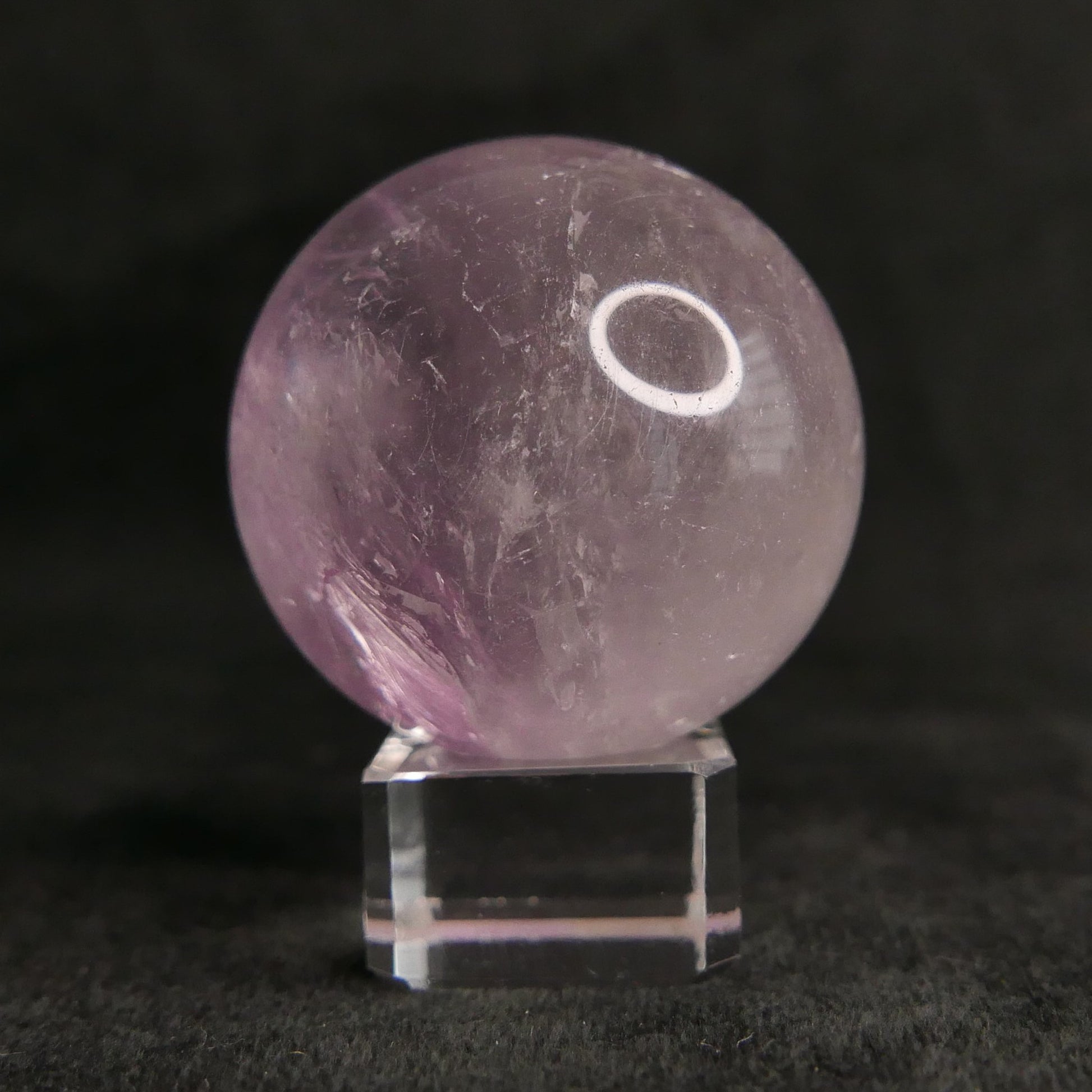 Amethyst Sphere | Snow Heart Crystals