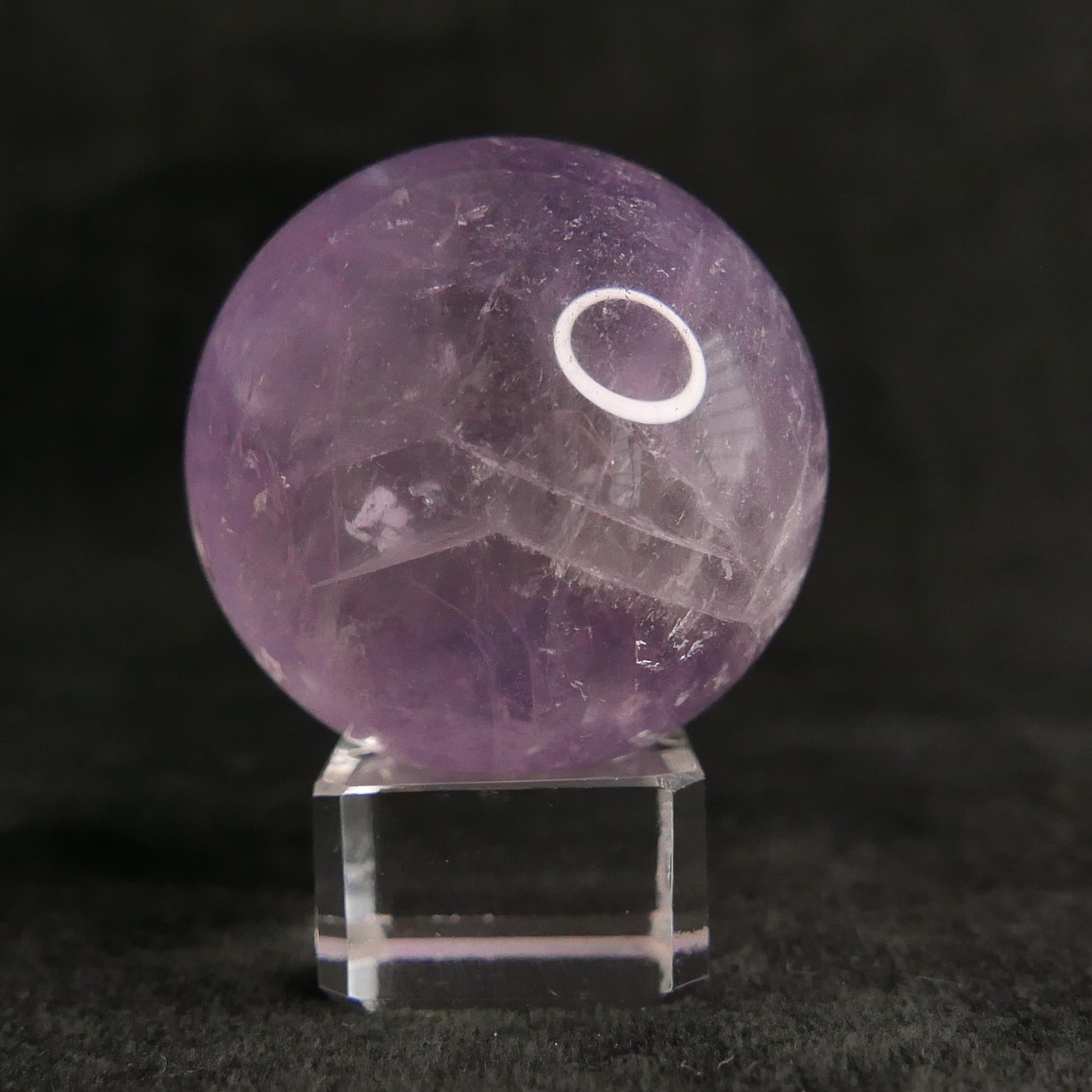 Amethyst Sphere | Snow Heart Crystals