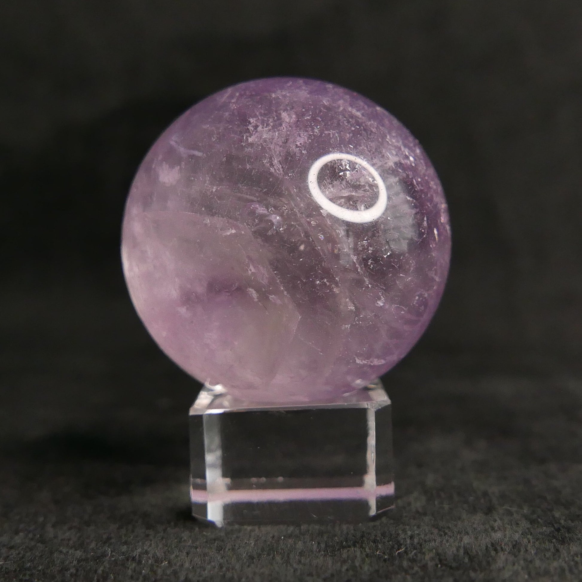 Amethyst Sphere | Snow Heart Crystals