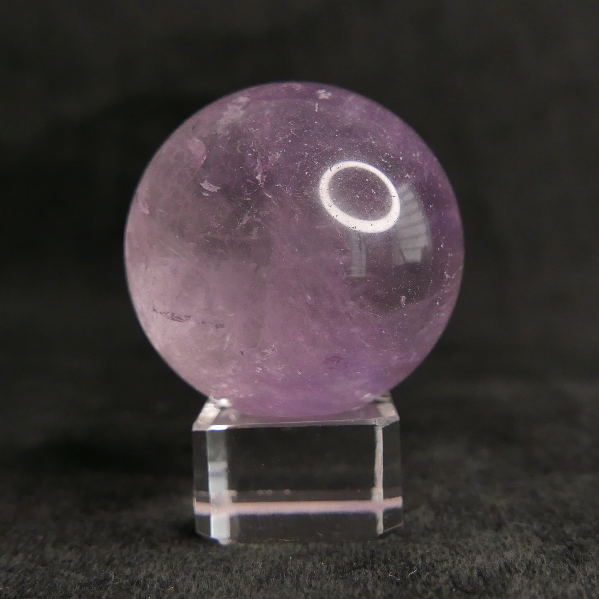 Amethyst Sphere | Snow Heart Crystals