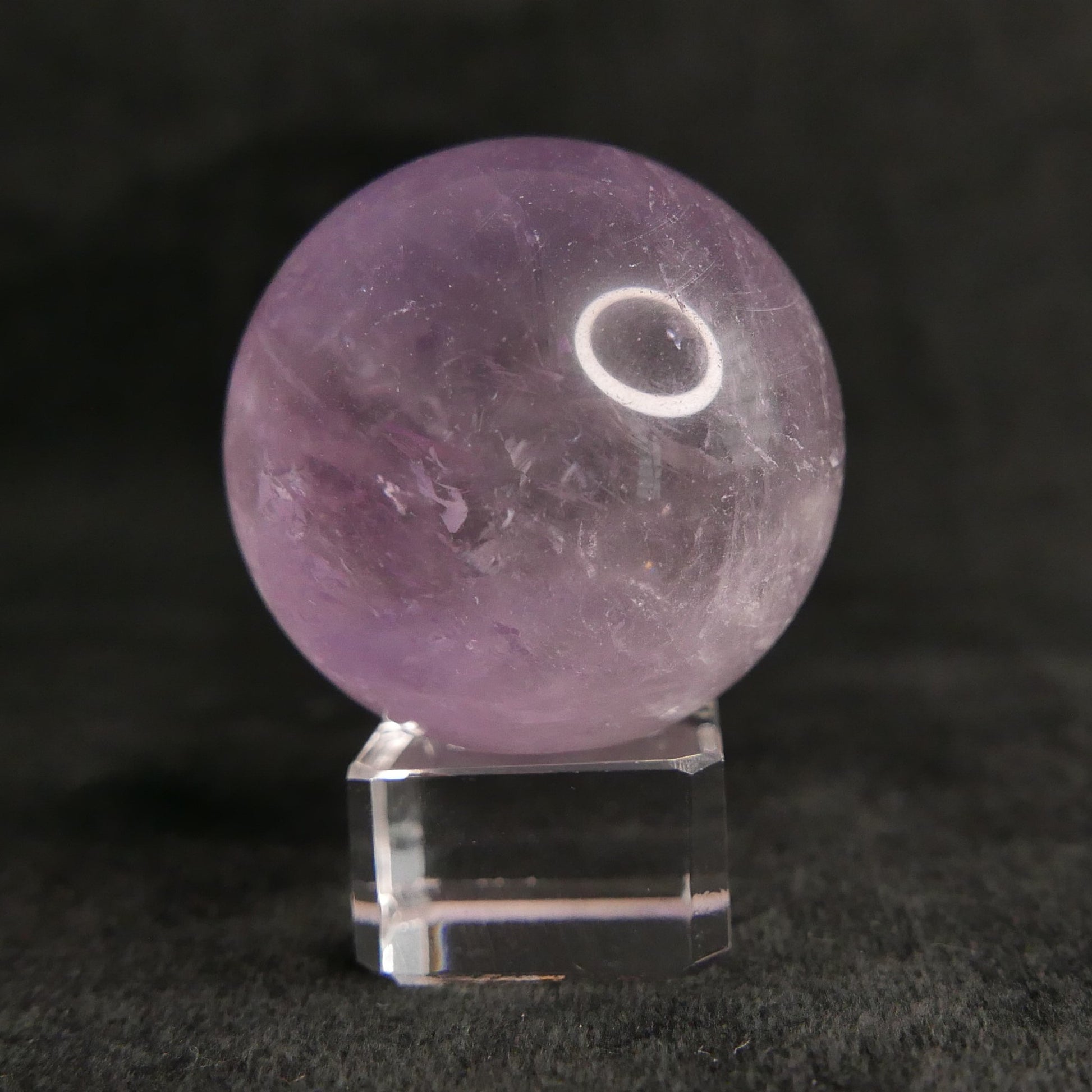 Amethyst Sphere | Snow Heart CrystalsAmethyst Sphere | Snow Heart Crystals