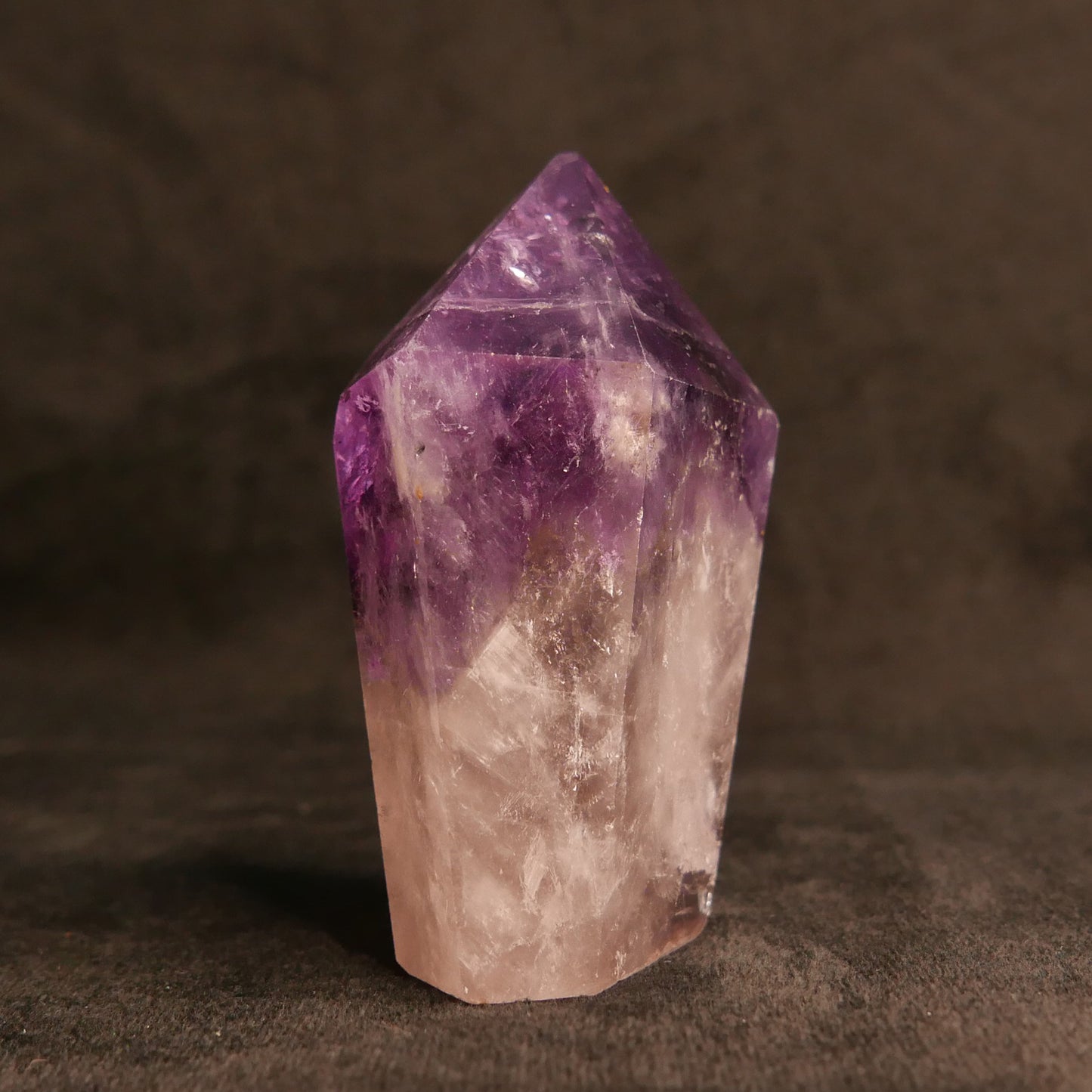 Phantom Amethyst Tower | Snow Heart Crystals