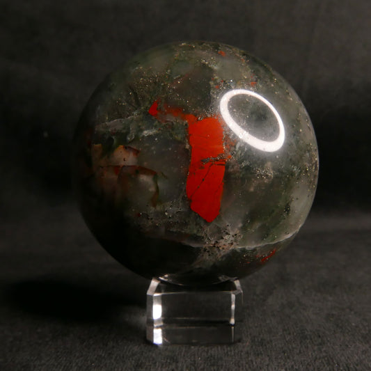 Bloodstone Sphere | Snow Heart Crystals - Online Crystal Shop Canada