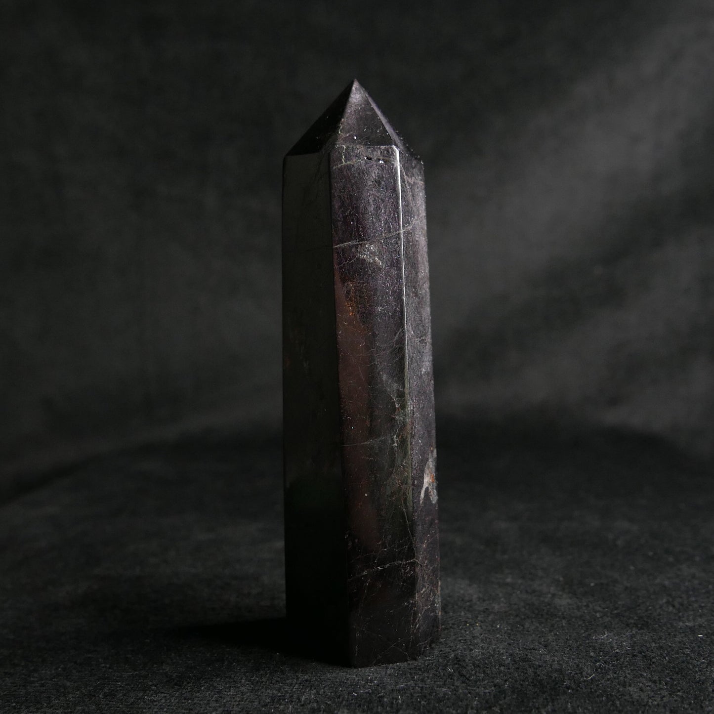 Black Tourmaline Tower | Snow Heart Crystals 