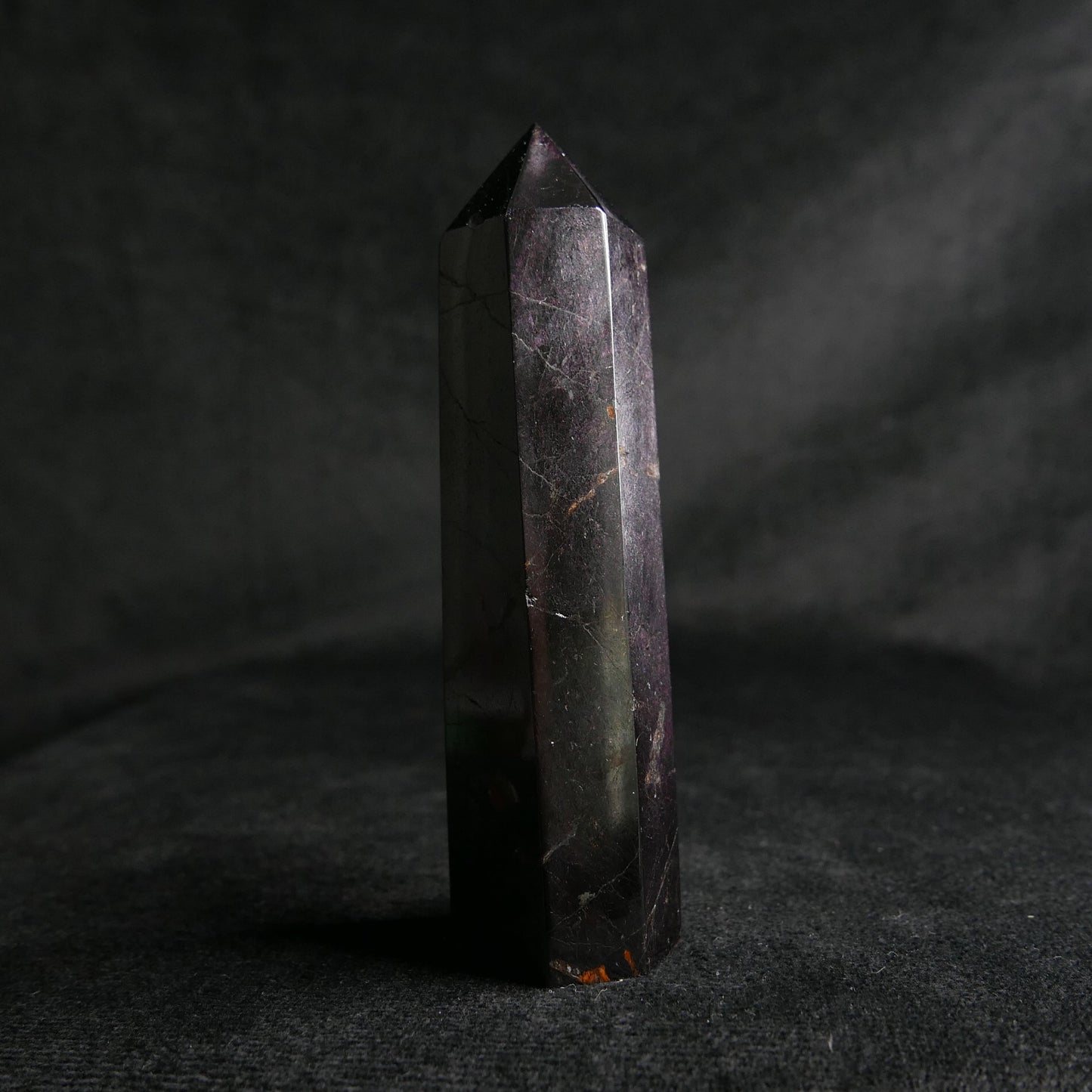 Black Tourmaline Tower | Snow Heart Crystals 