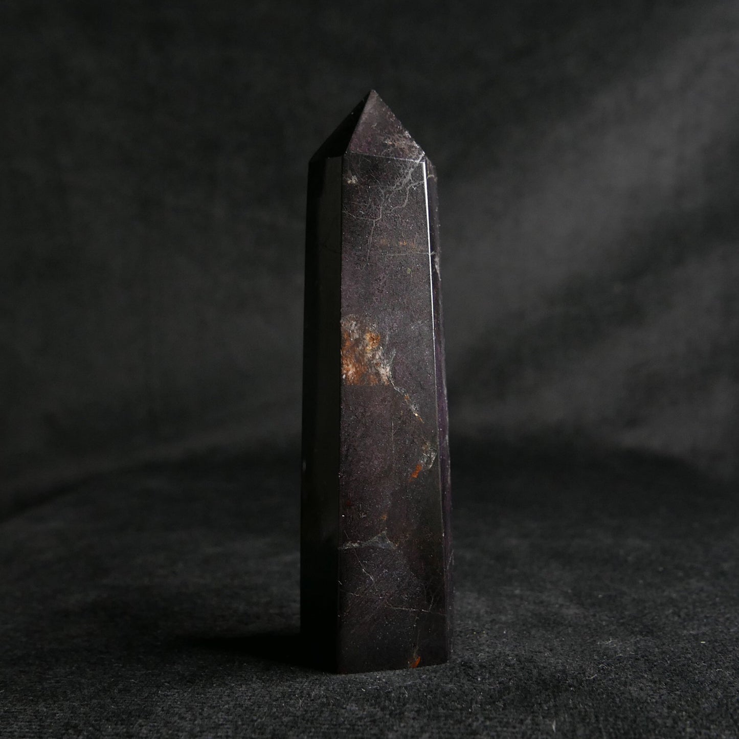 Black Tourmaline Tower | Snow Heart Crystals 