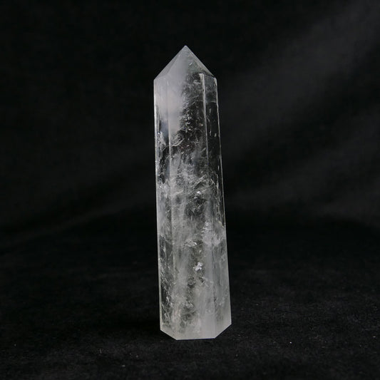 Prasiolite Tower | Snow Heart Crystals 