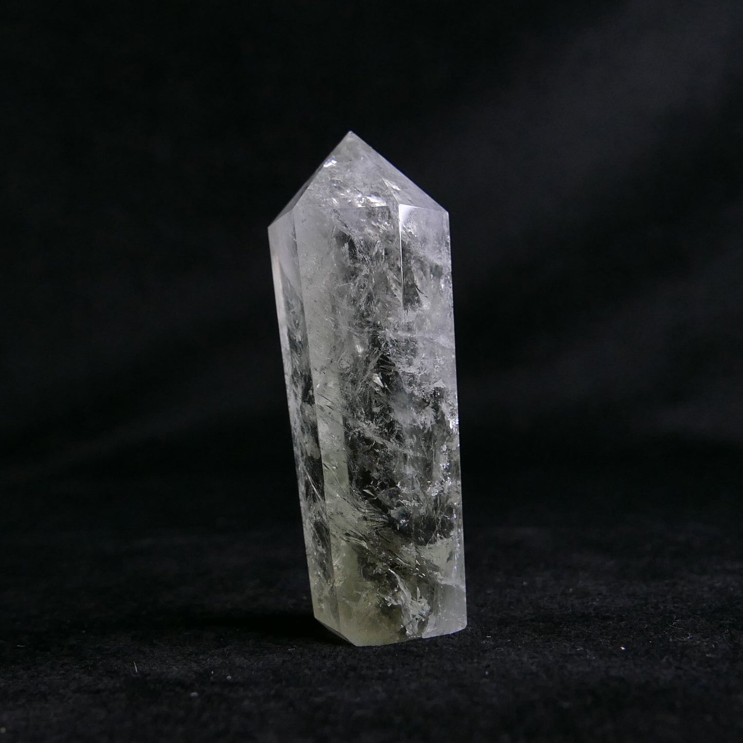 Prasiolite Tower | Snow Heart Crystals 