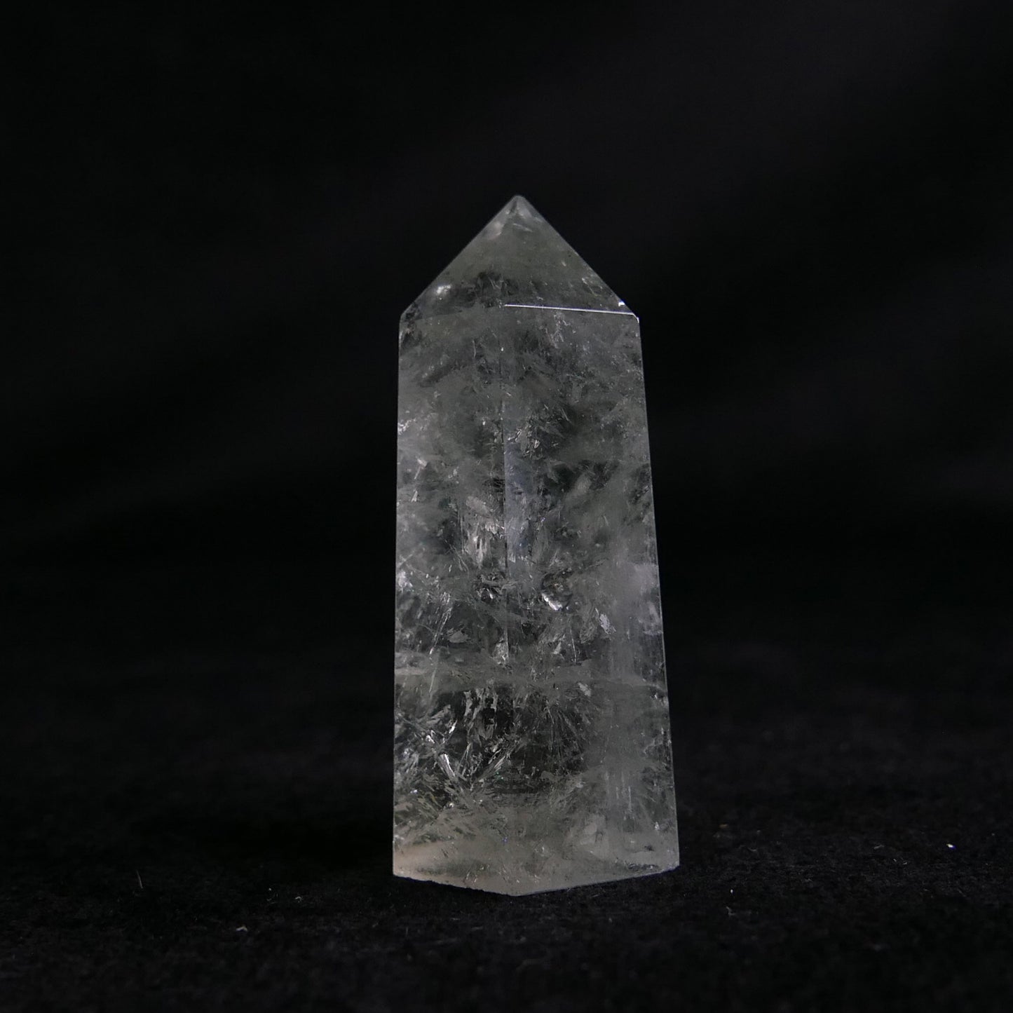 Prasiolite Tower | Snow Heart Crystals 