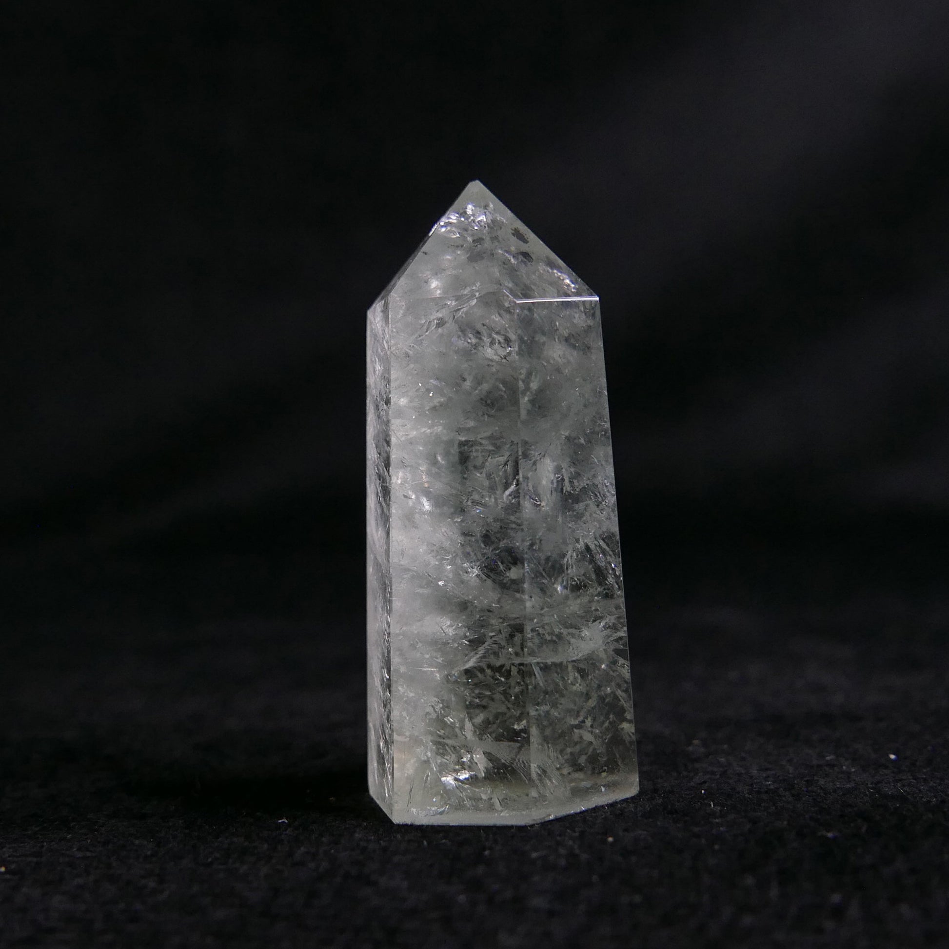 Prasiolite Tower | Snow Heart Crystals 