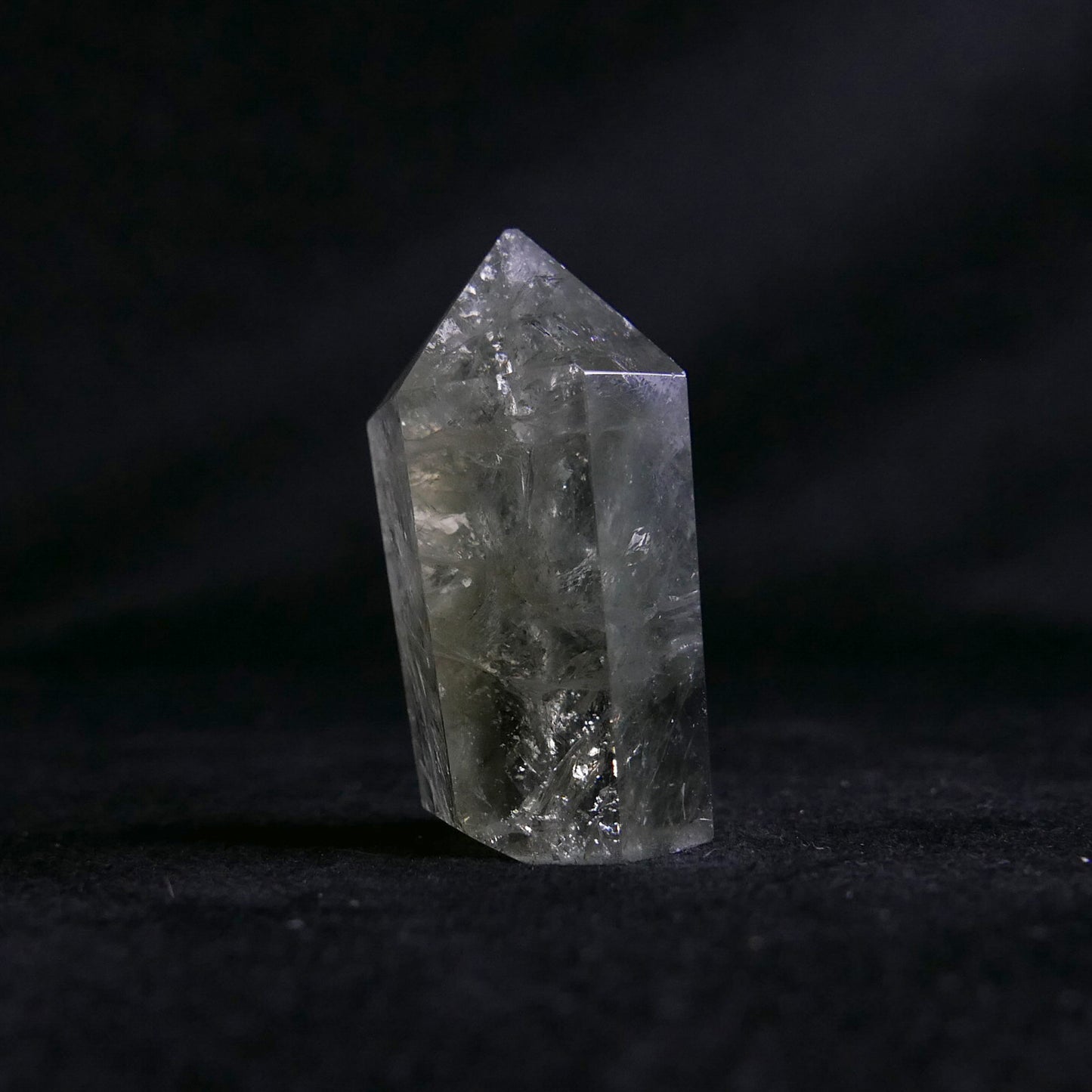 Prasiolite Tower | Snow Heart Crystals 