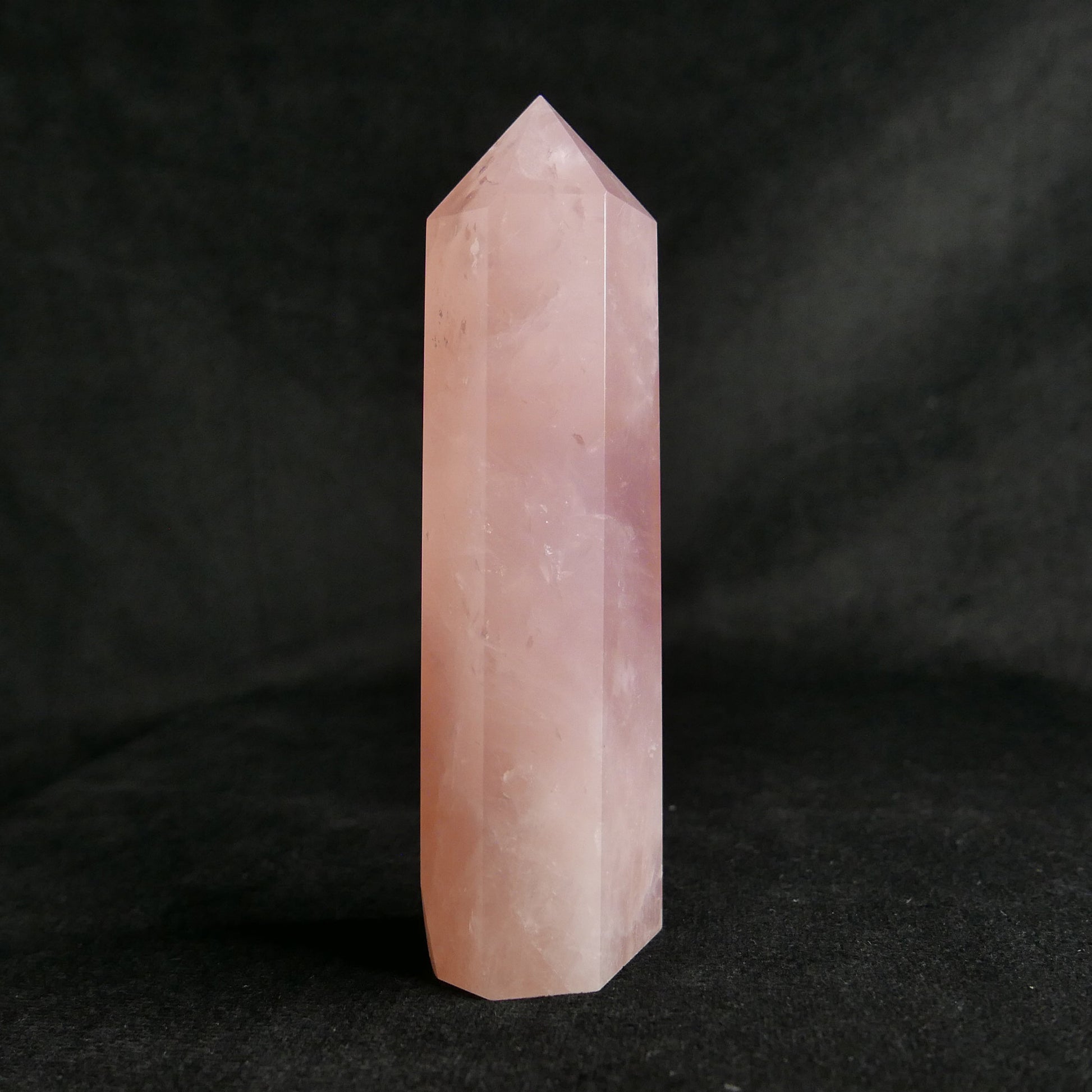 Rose Quartz Tower | Snow Heart Crystals