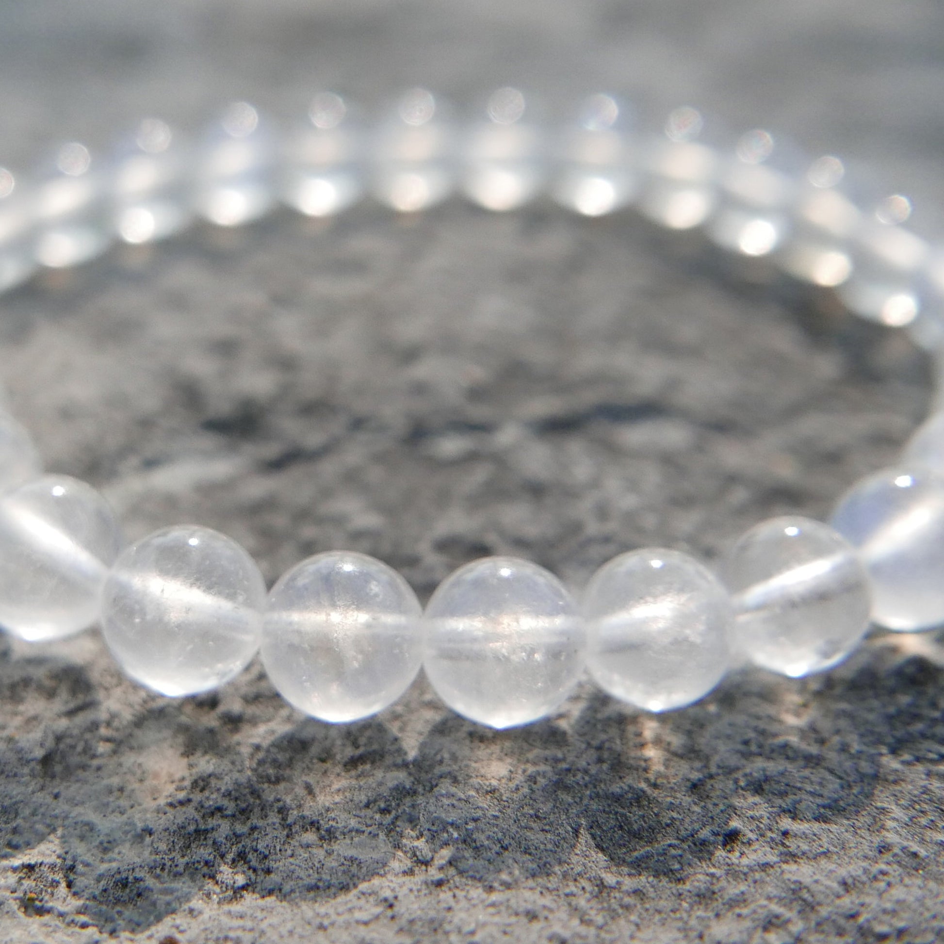 Rainbow Moonstone Bracelet | Snow Heart Crystals 