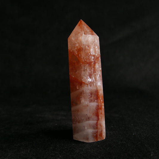 Fire Quartz Tower | Snow Heart Crystals