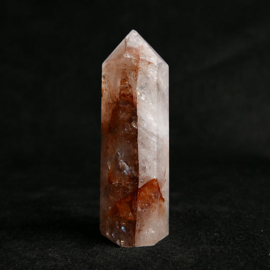 Fire Quartz Tower | Snow Heart Crystals