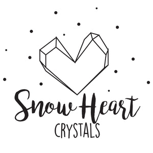 Snow Heart Crystals