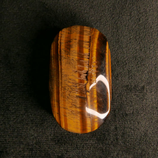 Tiger Eye Palm Stone | Snow Heart Crystals - Online Crystal Shop Canada 