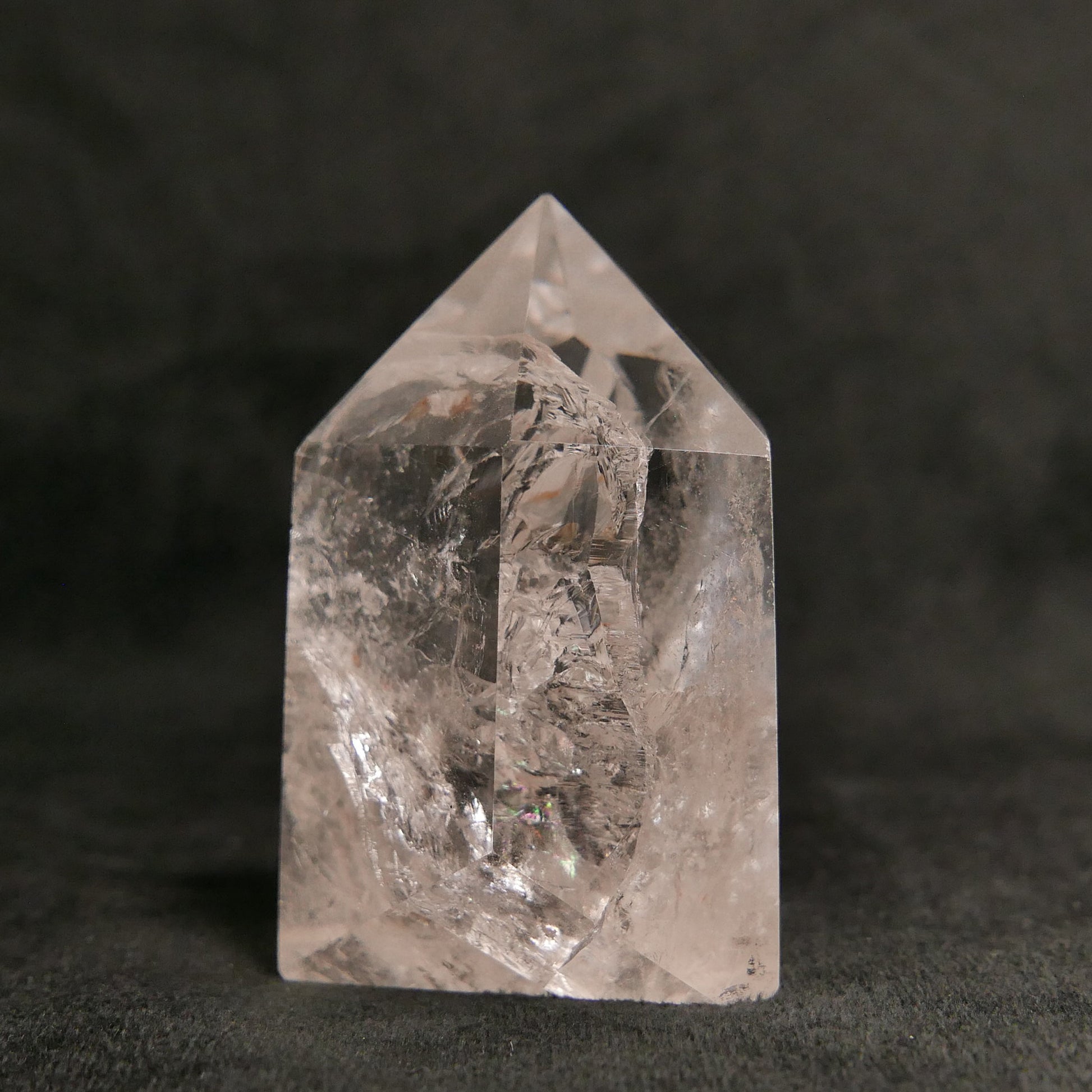 Clear Quartz Tower | Snow Heart Crystals 