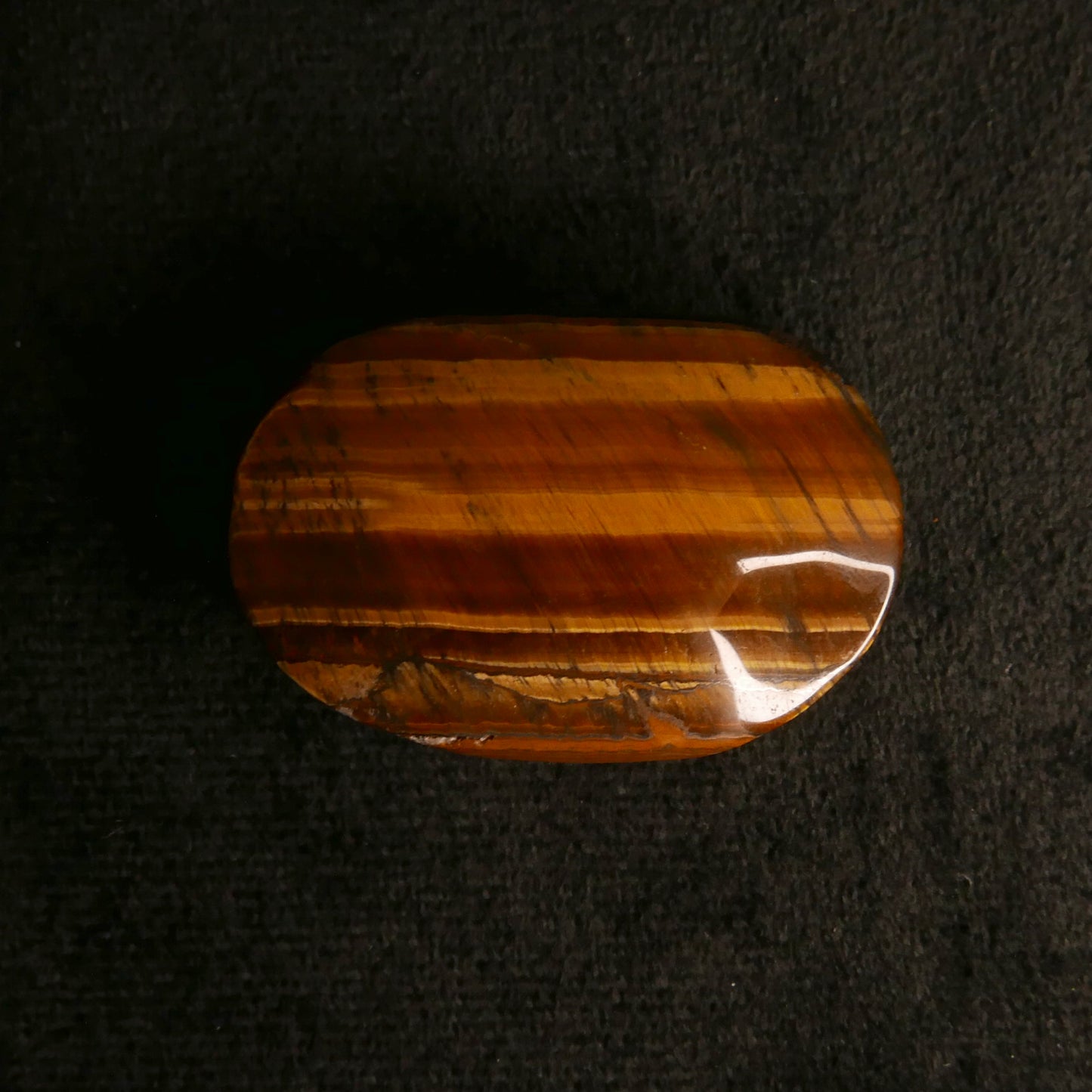 Tiger Eye Palm Stone | Snow Heart Crystals - Online Crystal Shop Canada 