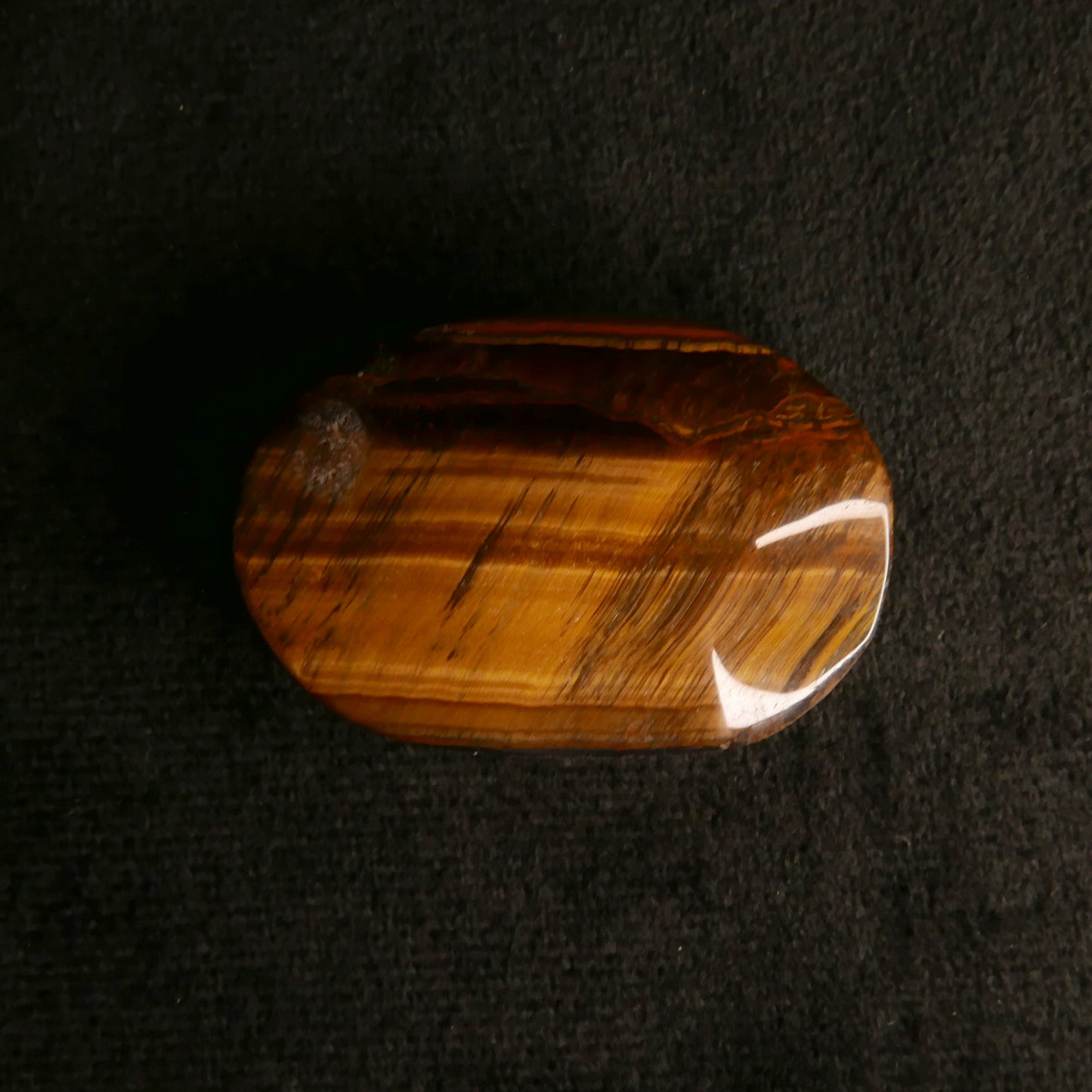 Tiger Eye Palm Stone | Snow Heart Crystals - Online Crystal Shop Canada 