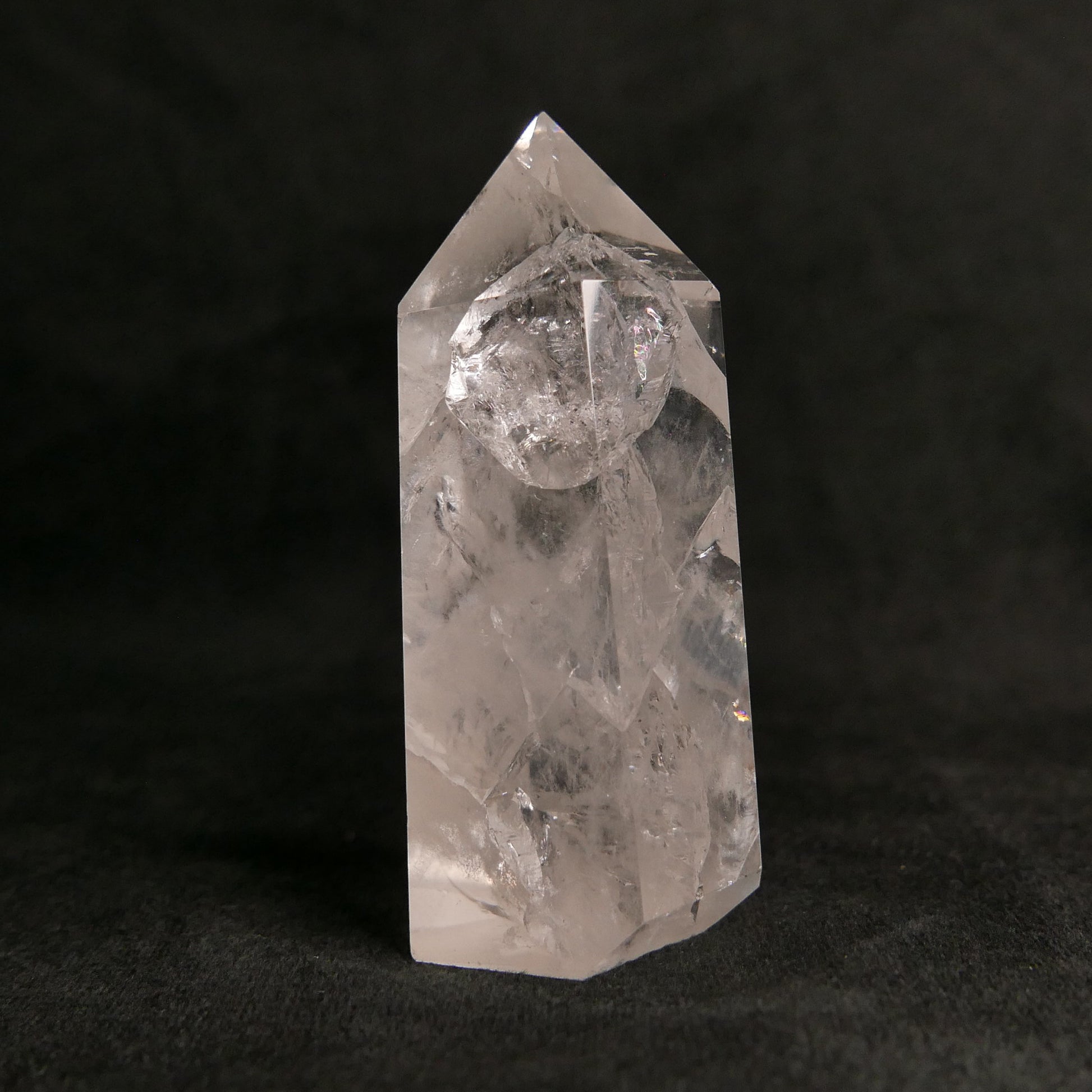 Clear Quartz Tower | Snow Heart Crystals 