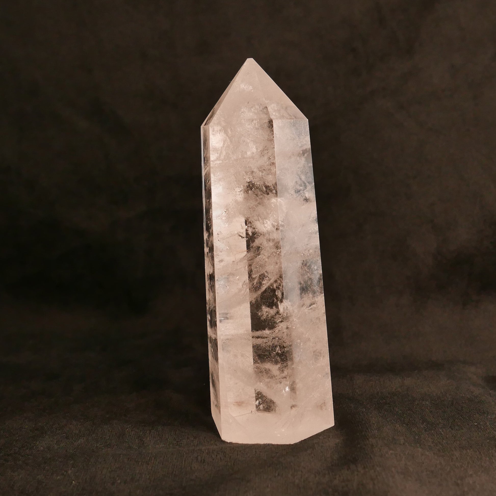 Clear Quartz Tower | Snow Heart Crystals 