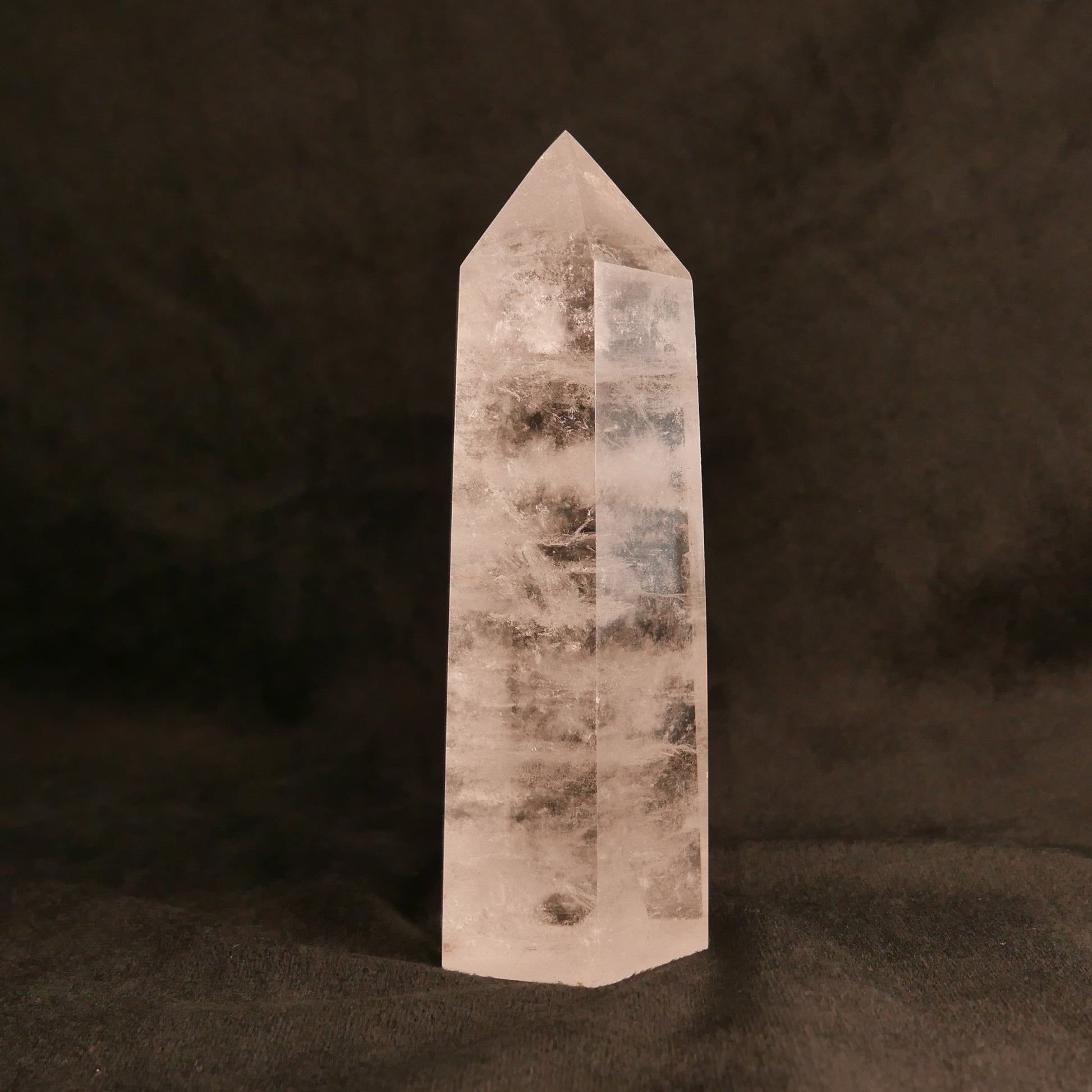 Clear Quartz Tower | Snow Heart Crystals 