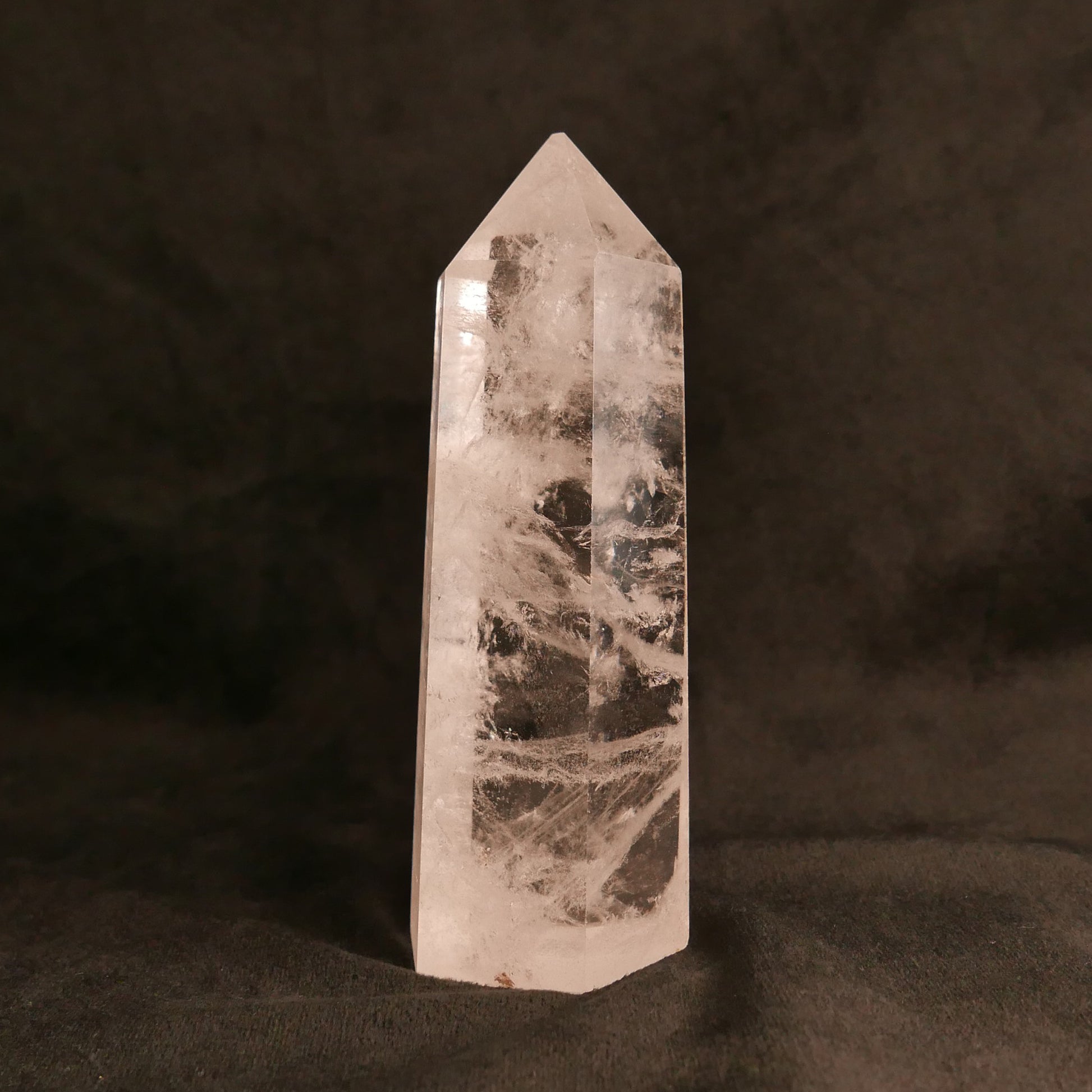 Clear Quartz Tower | Snow Heart Crystals 