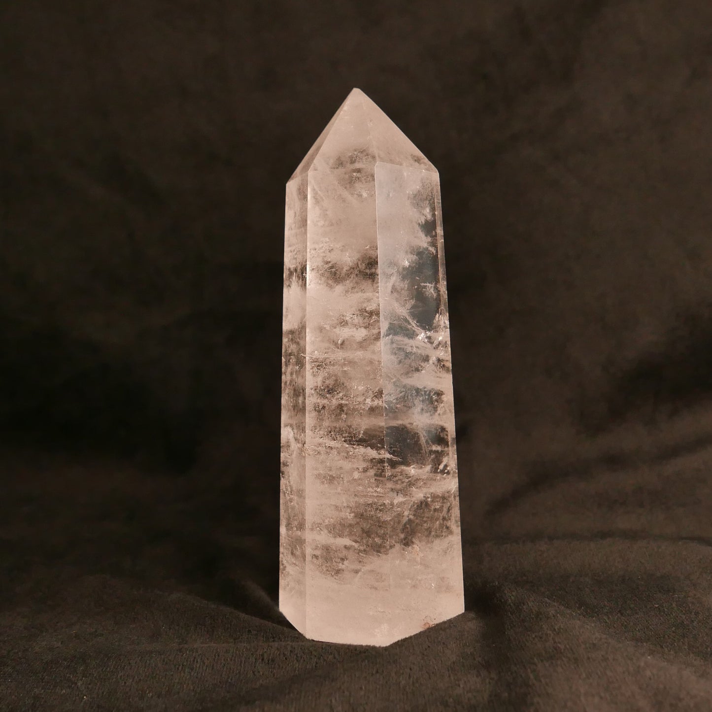 Clear Quartz Tower | Snow Heart Crystals 