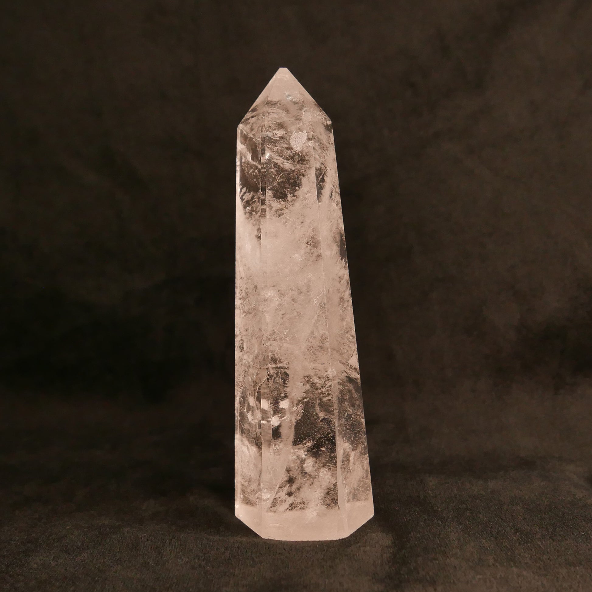 Clear Quartz Tower | Snow Heart Crystals 