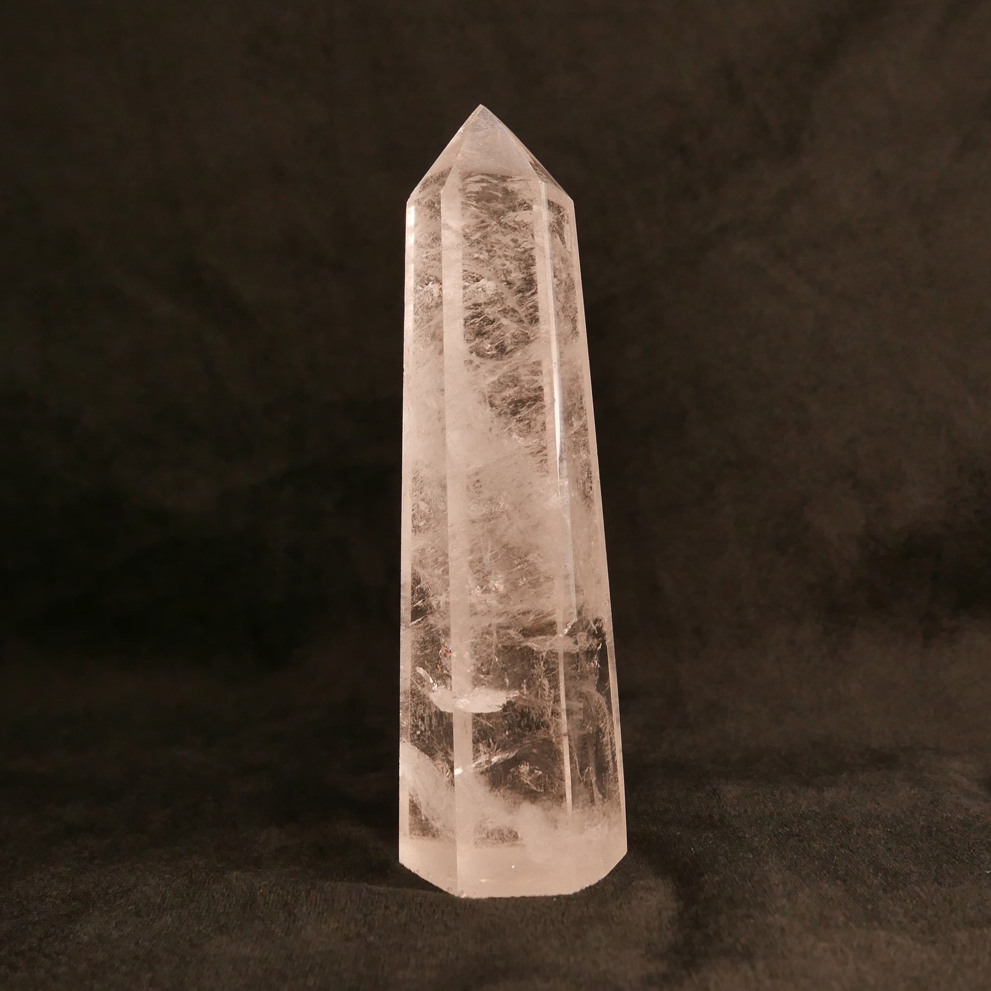 Clear Quartz Tower | Snow Heart Crystals 