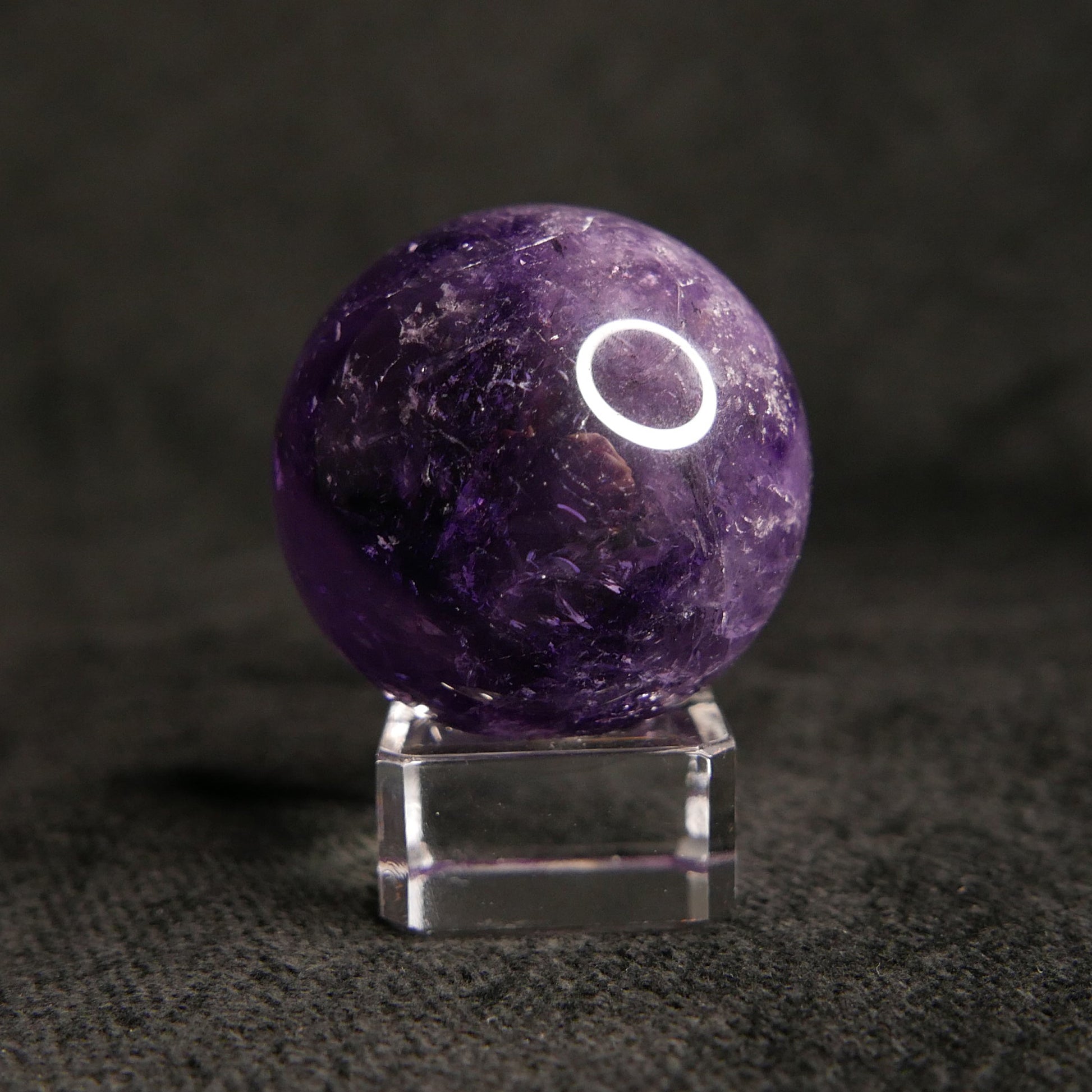 Amethyst Sphere | Snow Heart Crystals