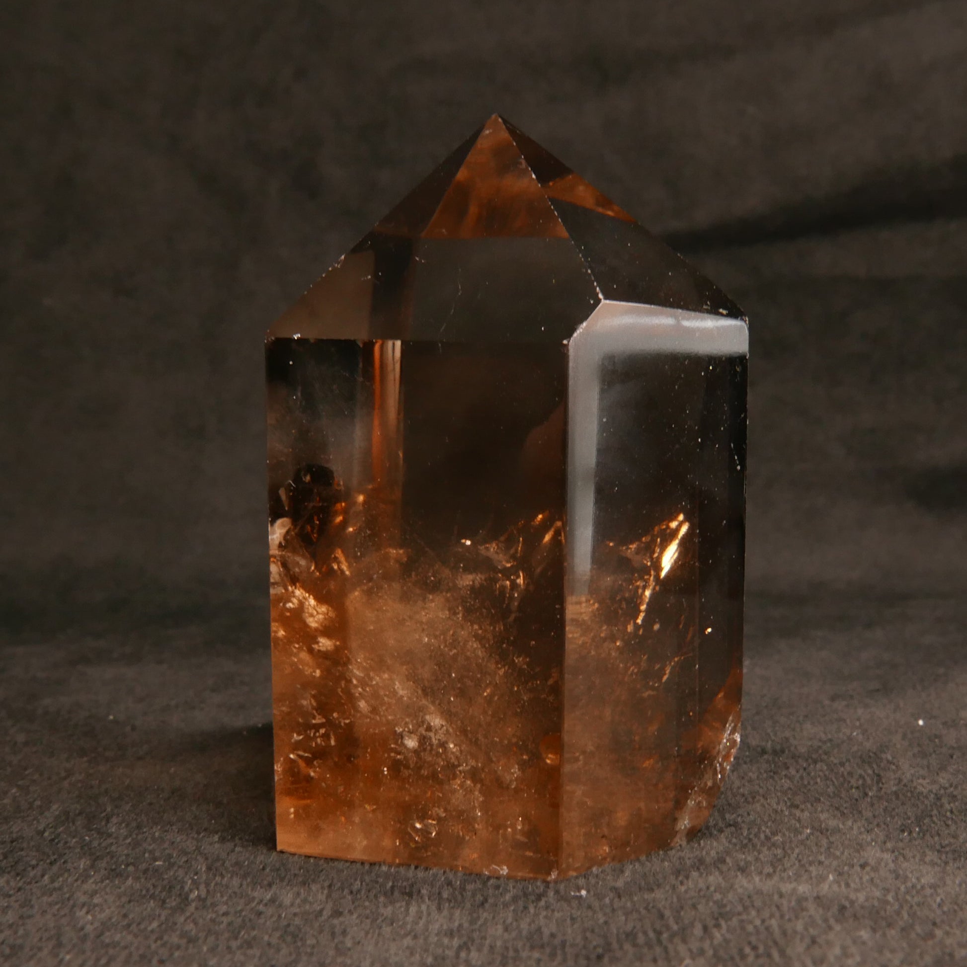 Smoky Quartz Tower | Snow Heart CrystalsSmoky Quartz Tower | Snow Heart Crystals